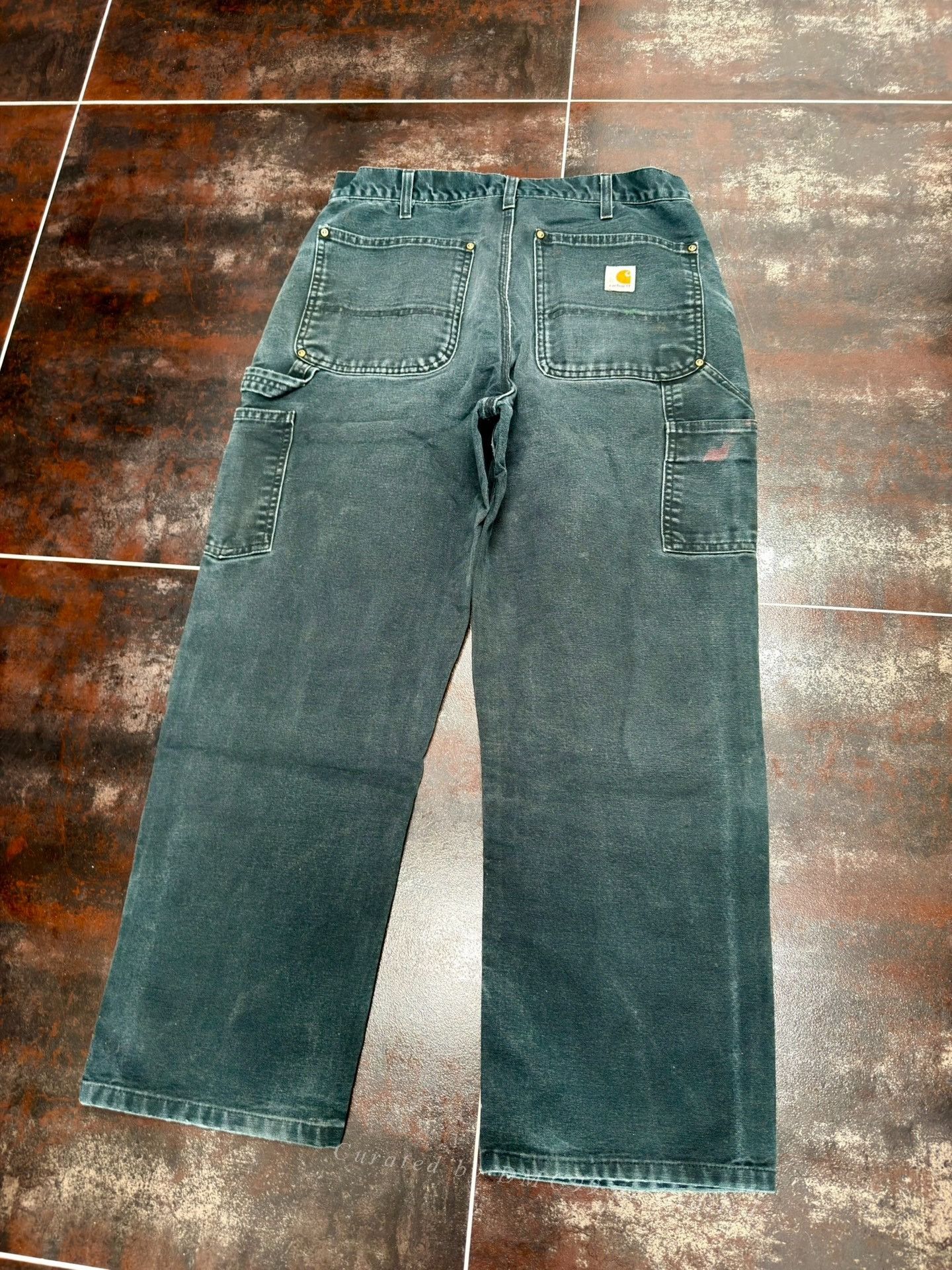 Vintage Vintage Carhartt B01 Black Work Pants Size US 30 / EU 46 - 5 Thumbnail