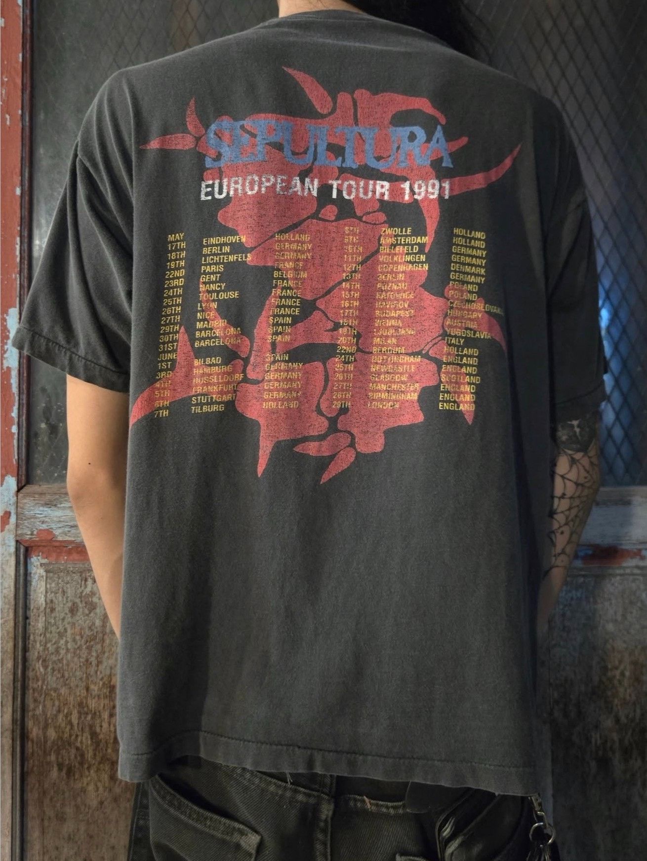 Vintage Vintage Sepultura 1991 Arise Tee Size US M / EU 48-50 / 2 - 7 Thumbnail
