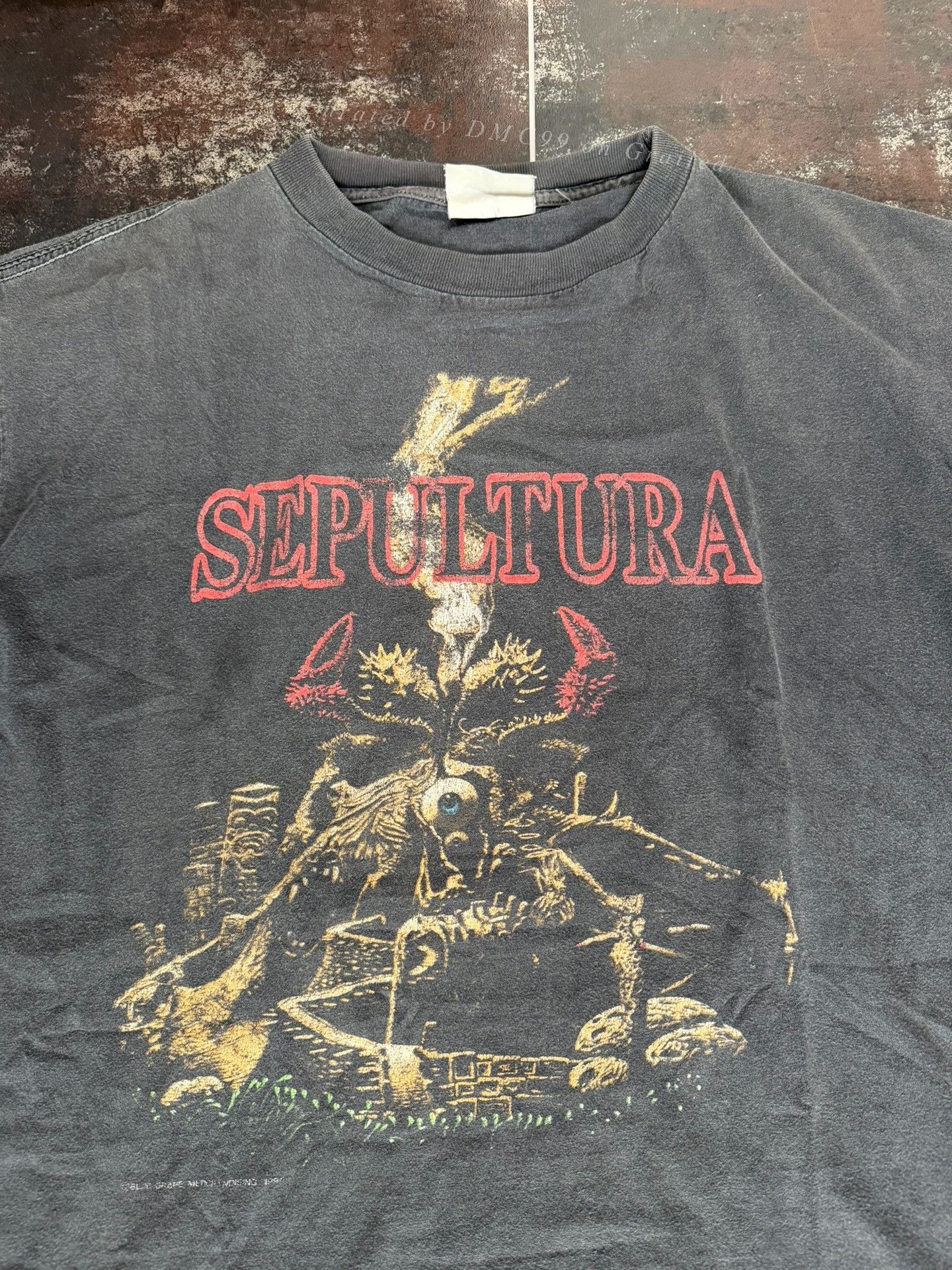 Vintage Vintage Sepultura 1991 Arise Tee Size US M / EU 48-50 / 2 - 2 Thumbnail