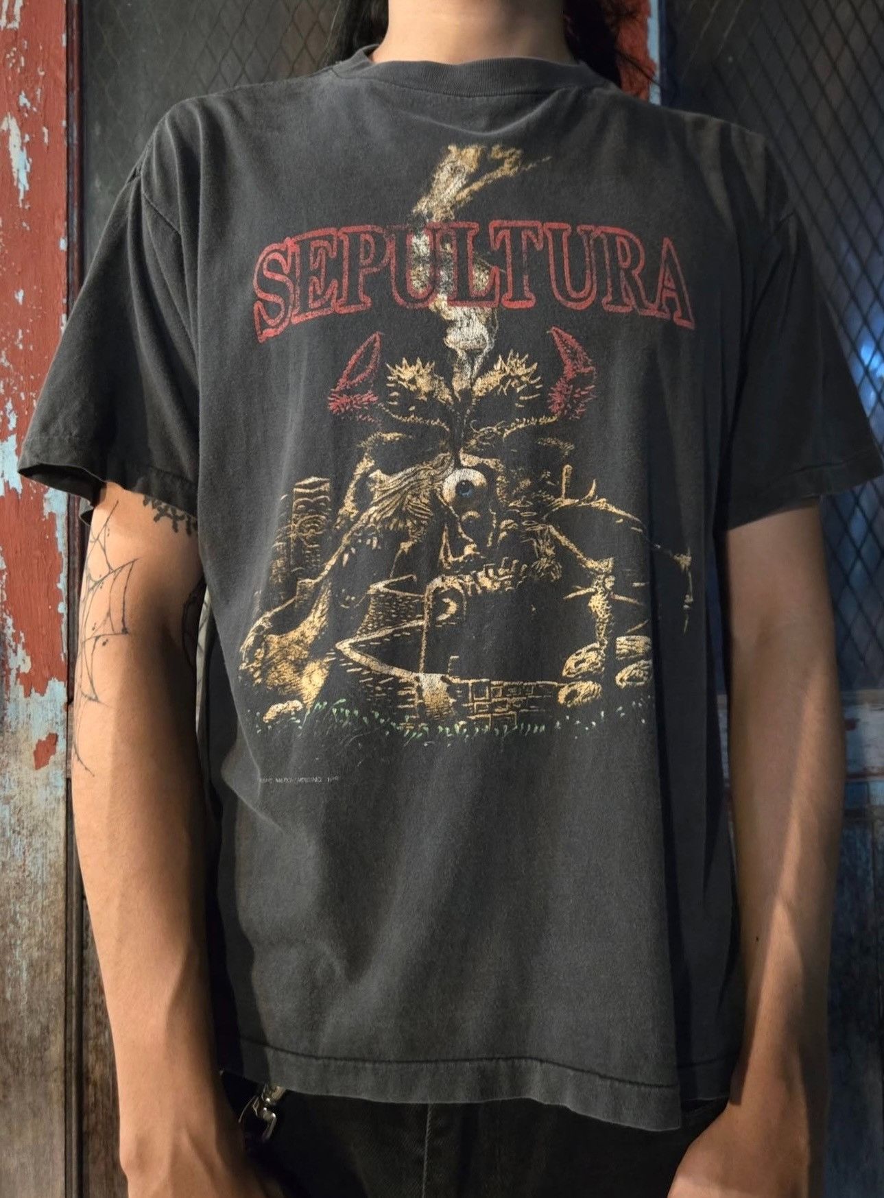 Vintage Vintage Sepultura 1991 Arise Tee Size US M / EU 48-50 / 2 - 6 Thumbnail
