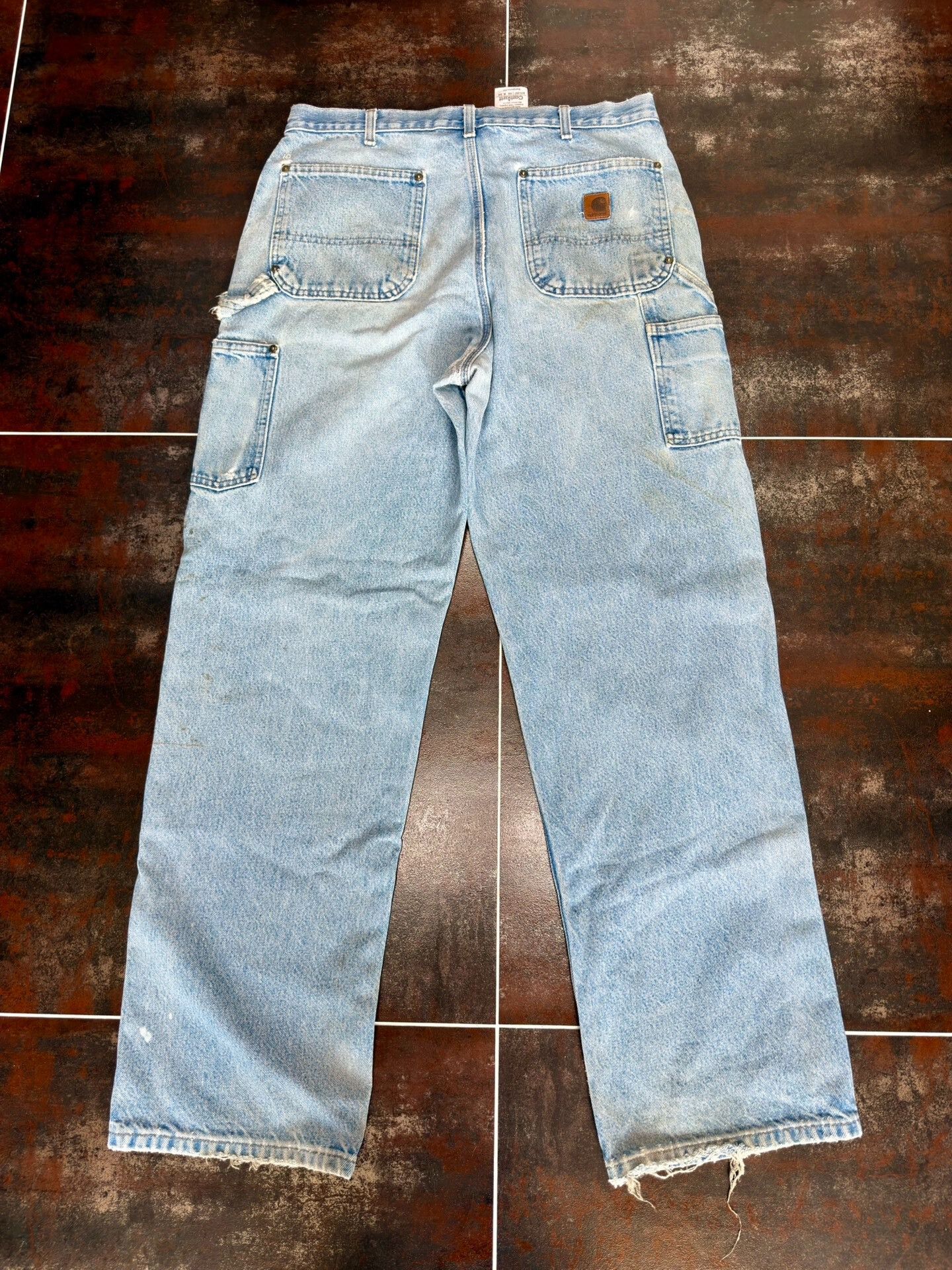 Vintage Vintage Carhartt B73 DST Work Pants Size US 30 / EU 46 - 4 Thumbnail