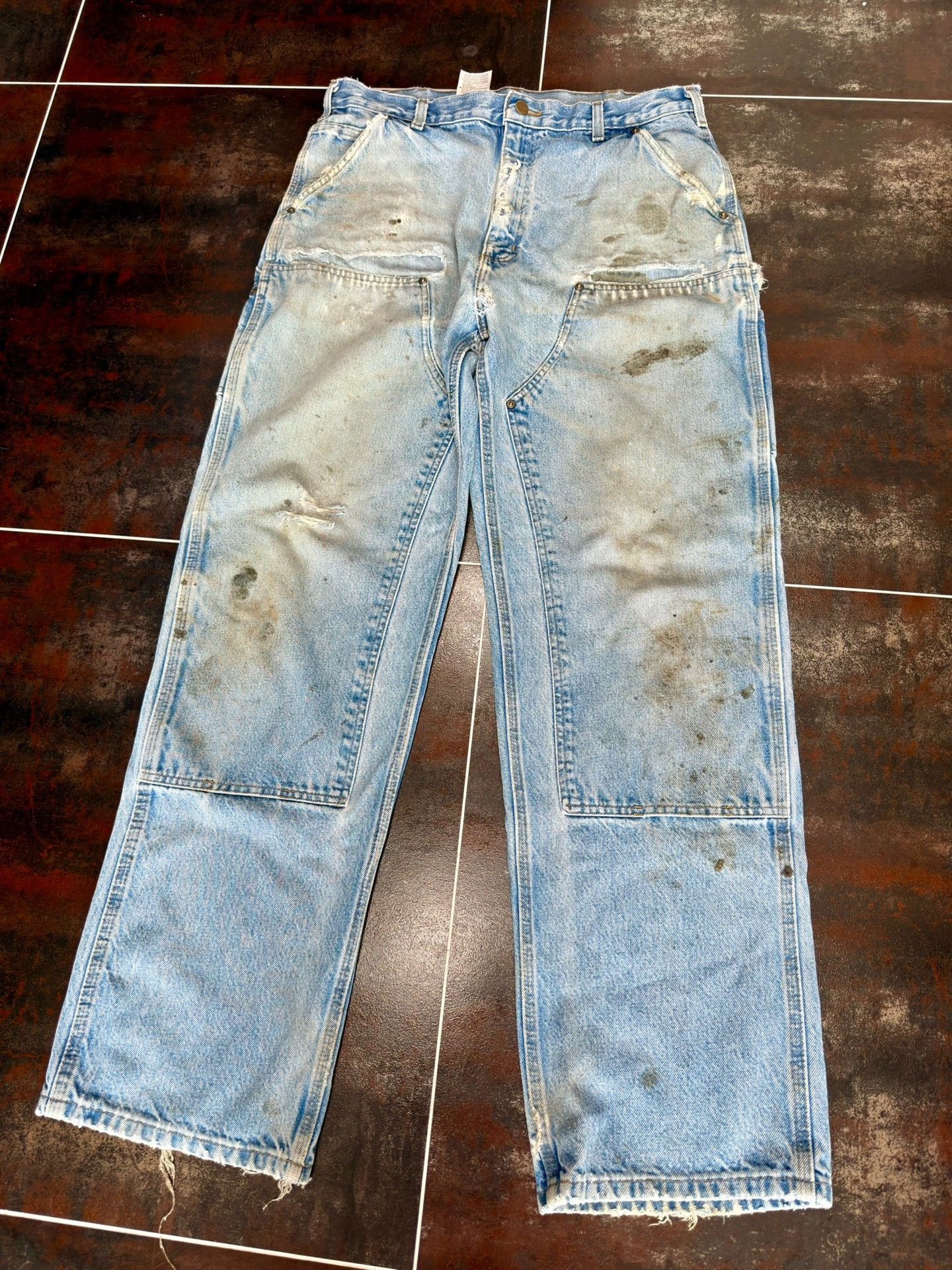 Vintage Vintage Carhartt B73 DST Work Pants Size US 30 / EU 46 - 2 Thumbnail