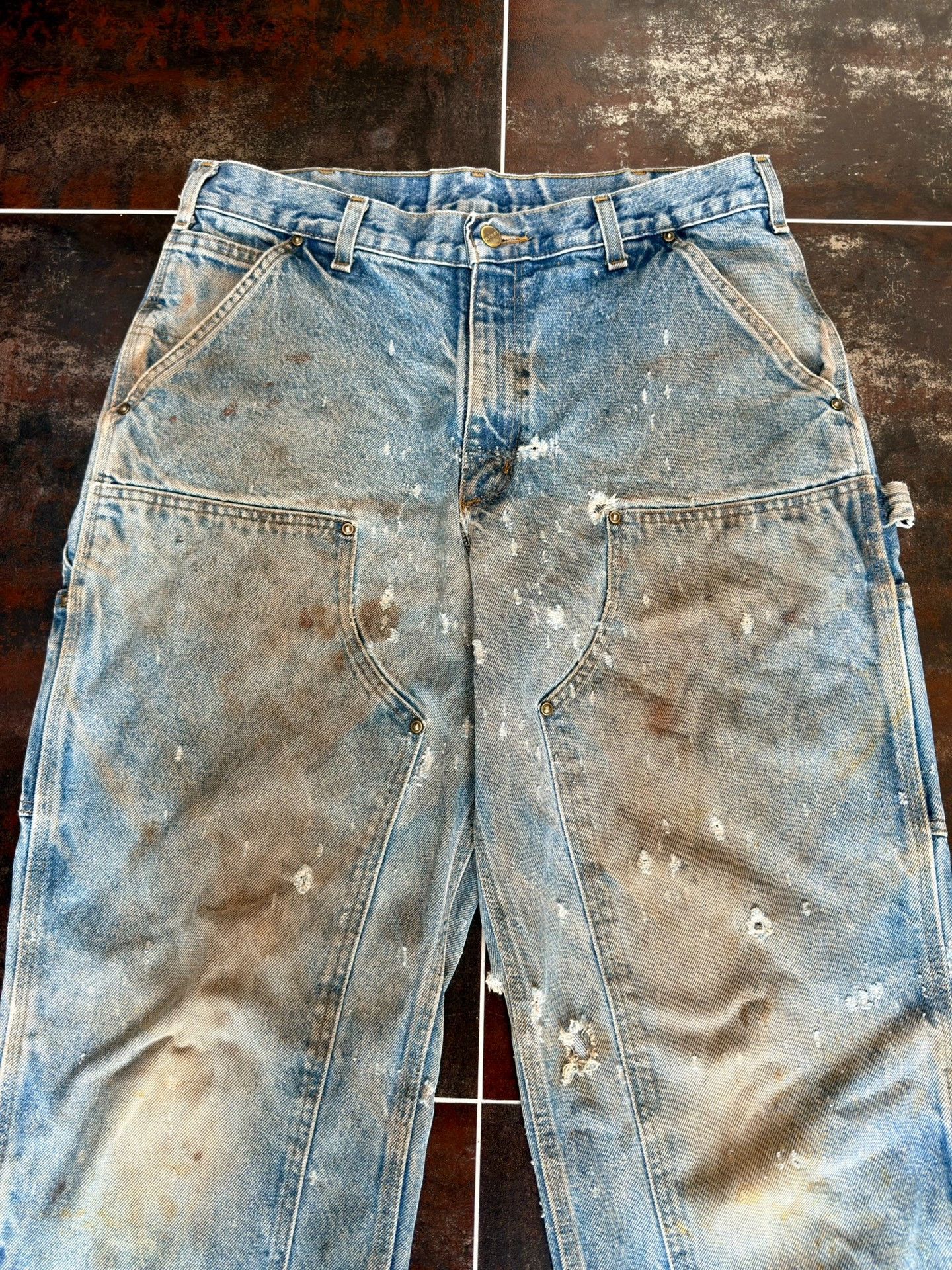 Vintage Vintage Carhartt B73 Work Pants Size US 30 / EU 46 - 3 Thumbnail