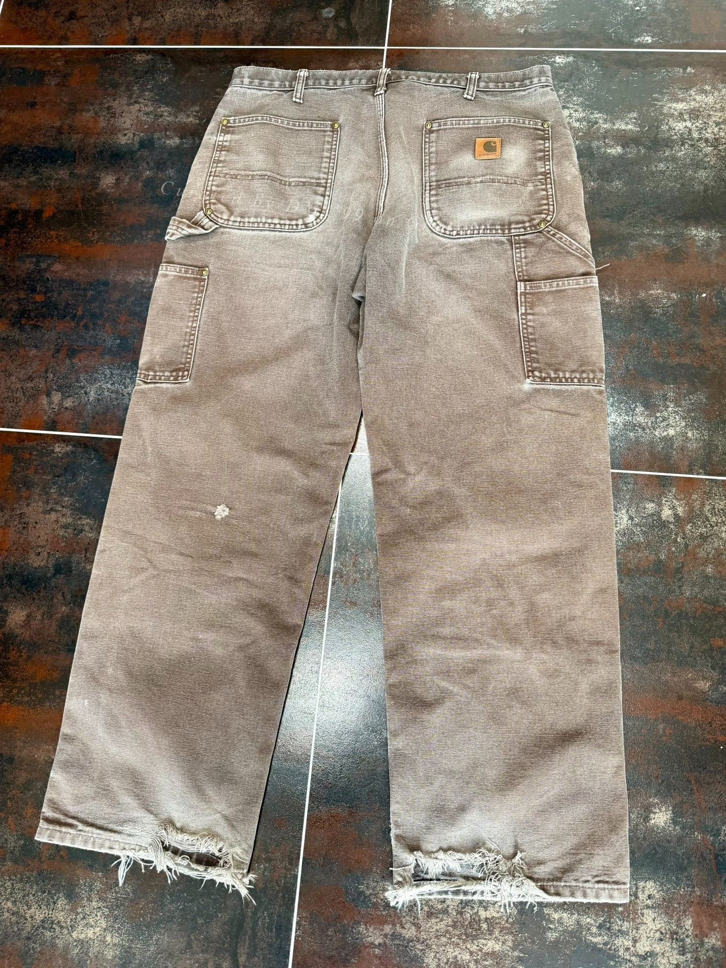 Vintage Vintage Carhartt B136 Work Pants Size US 35 - 5 Thumbnail