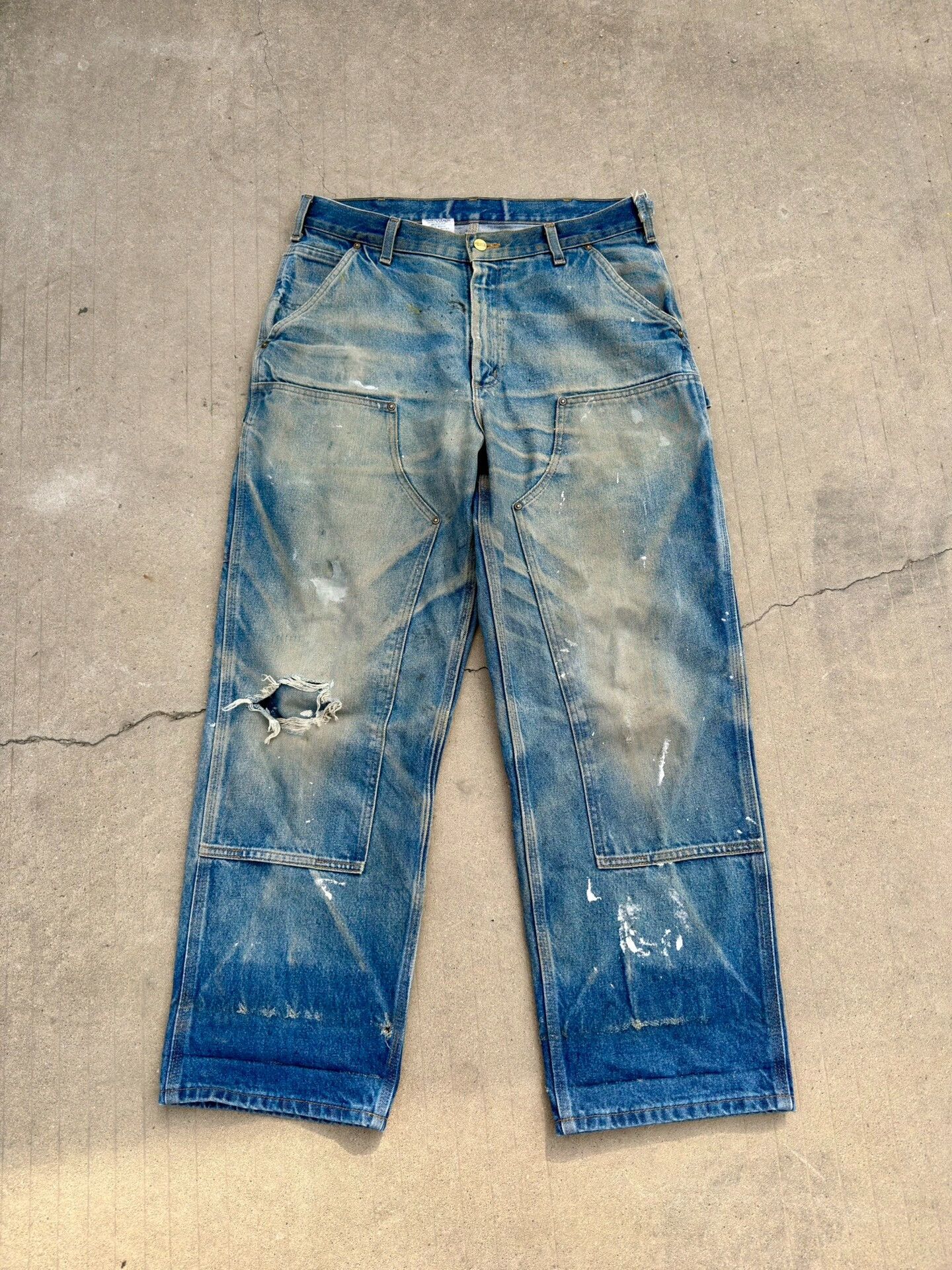 Vintage Vintage Carhartt B73 DST Work Pants Size US 30 / EU 46 - 2 Thumbnail