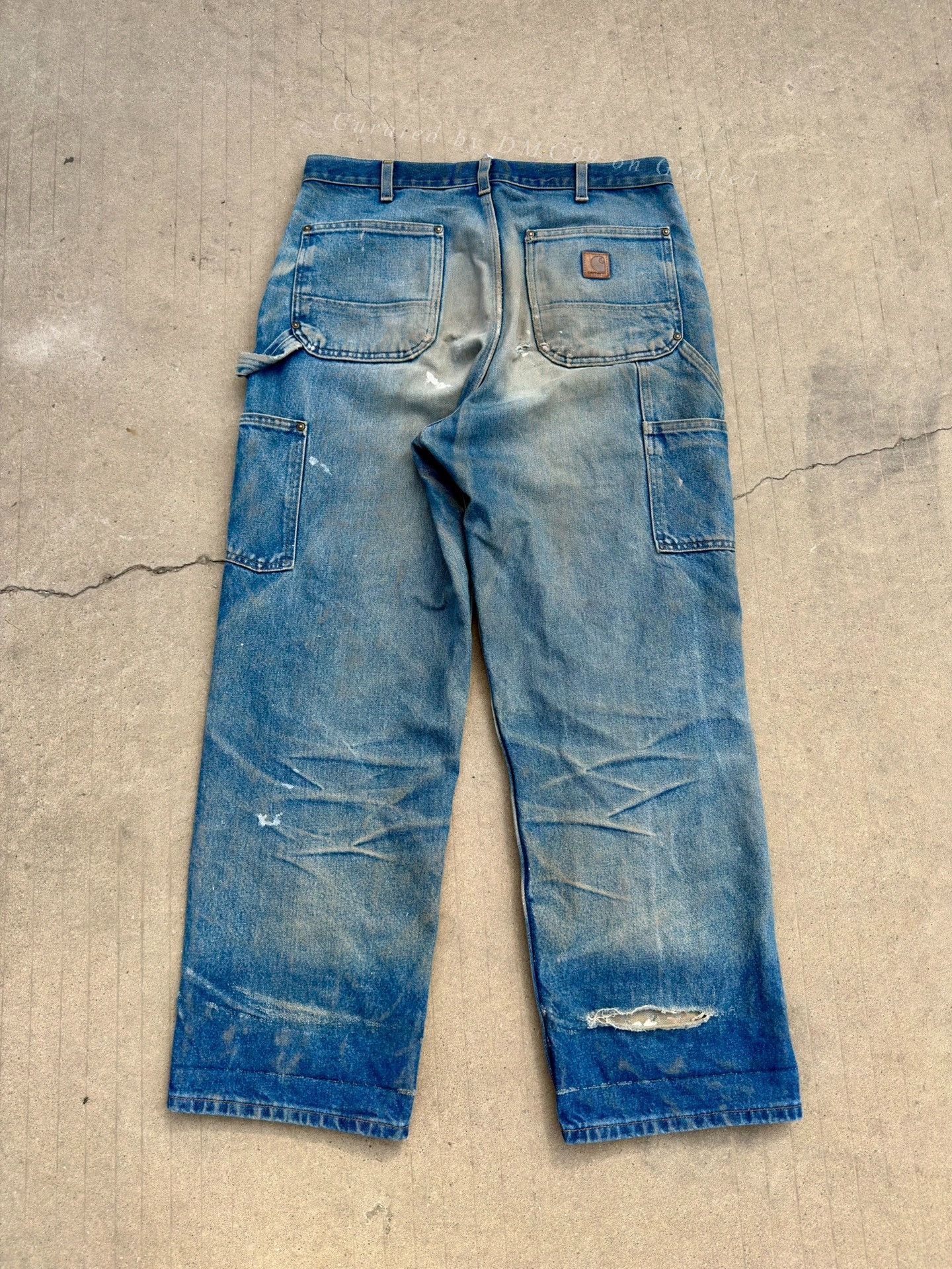 Vintage Vintage Carhartt B73 DST Work Pants Size US 30 / EU 46 - 5 Thumbnail