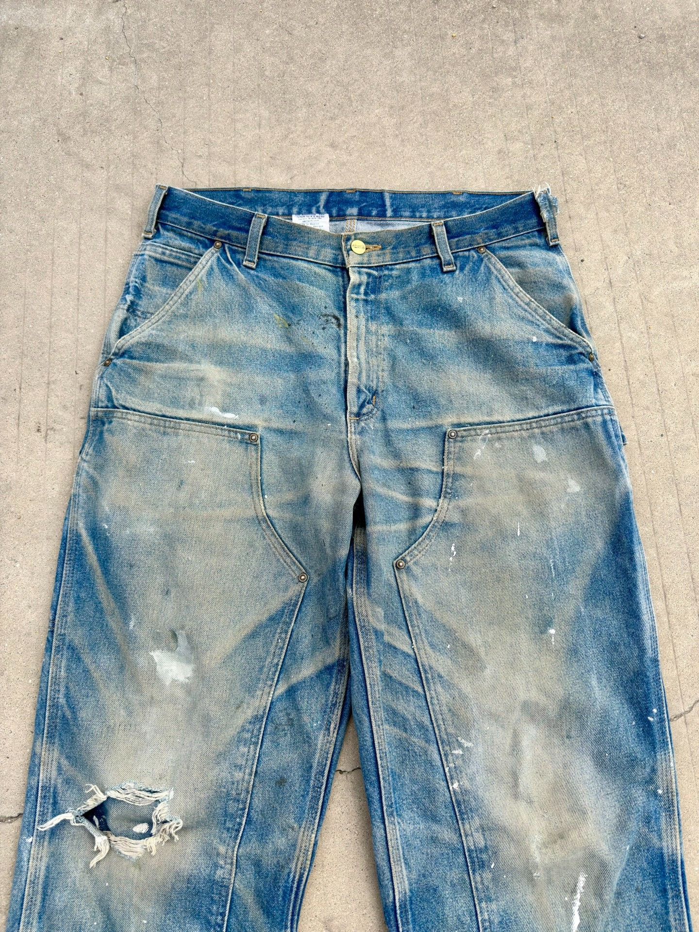 Vintage Vintage Carhartt B73 DST Work Pants Size US 30 / EU 46 - 4 Thumbnail