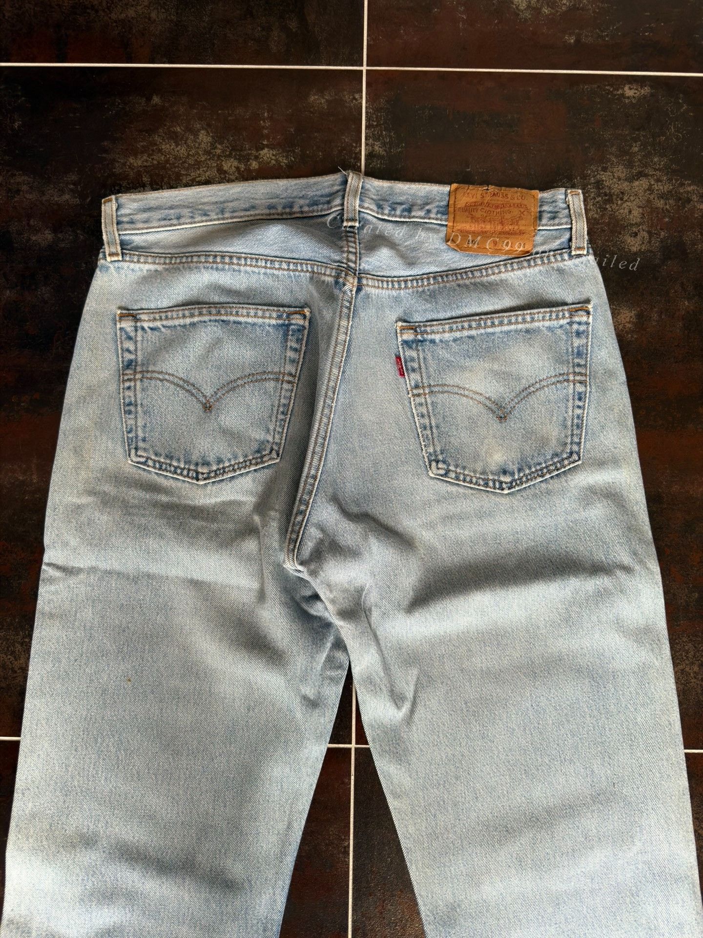 Vintage Vintage Levi's 501 Made USA Straight Jeans Size US 30 / EU 46 - 7 Thumbnail