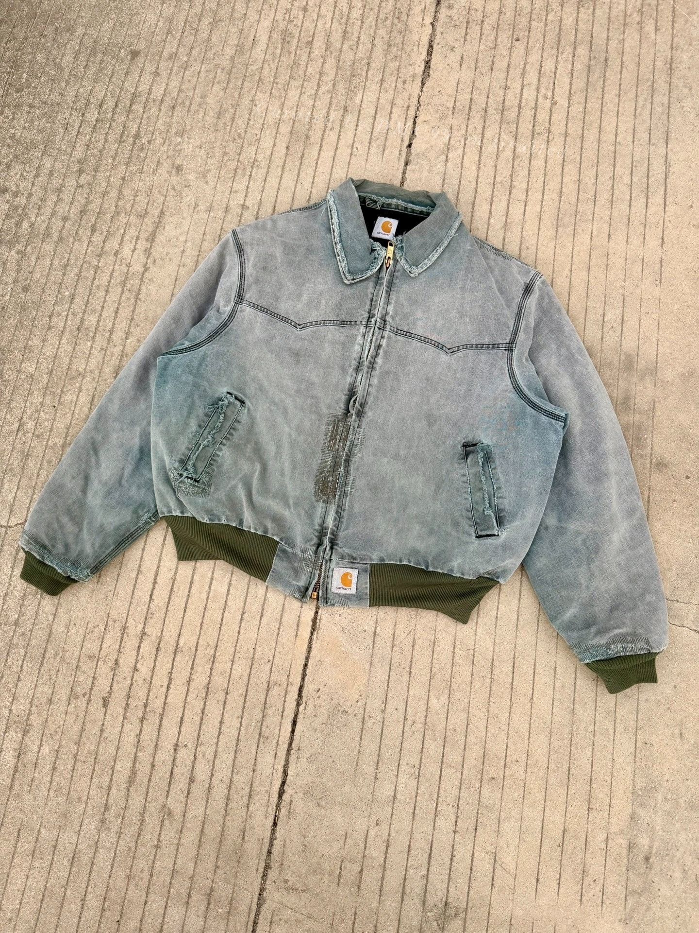 Vintage Vintage Carhartt J14 HTG Jacket Size US M / EU 48-50 / 2 - 2 Thumbnail