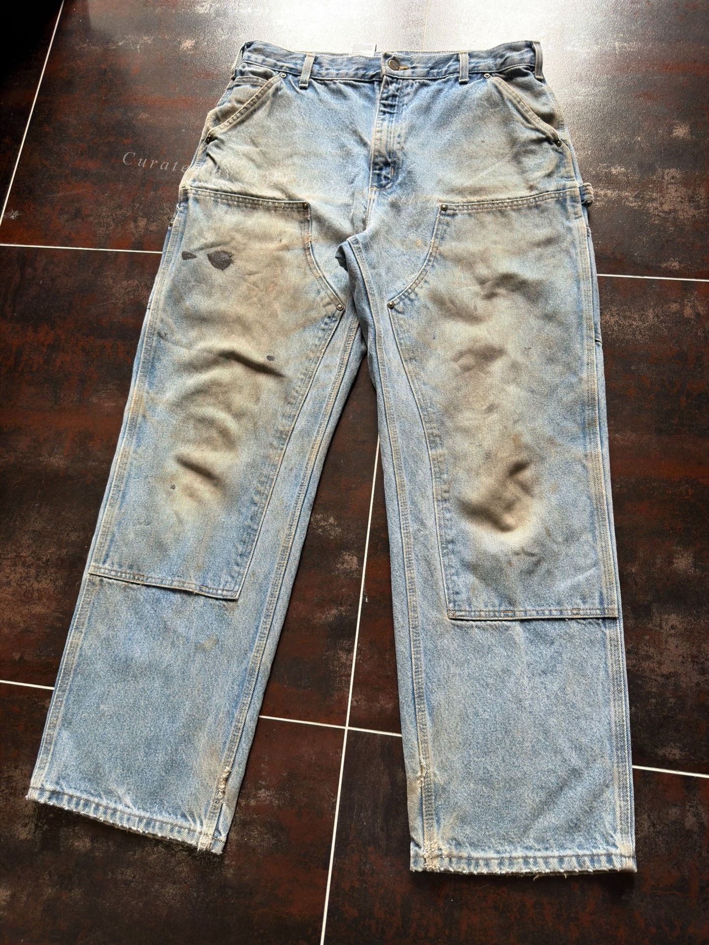 Vintage Vintage Carhartt B73 DST Work Pants Size US 30 / EU 46 - 2 Thumbnail