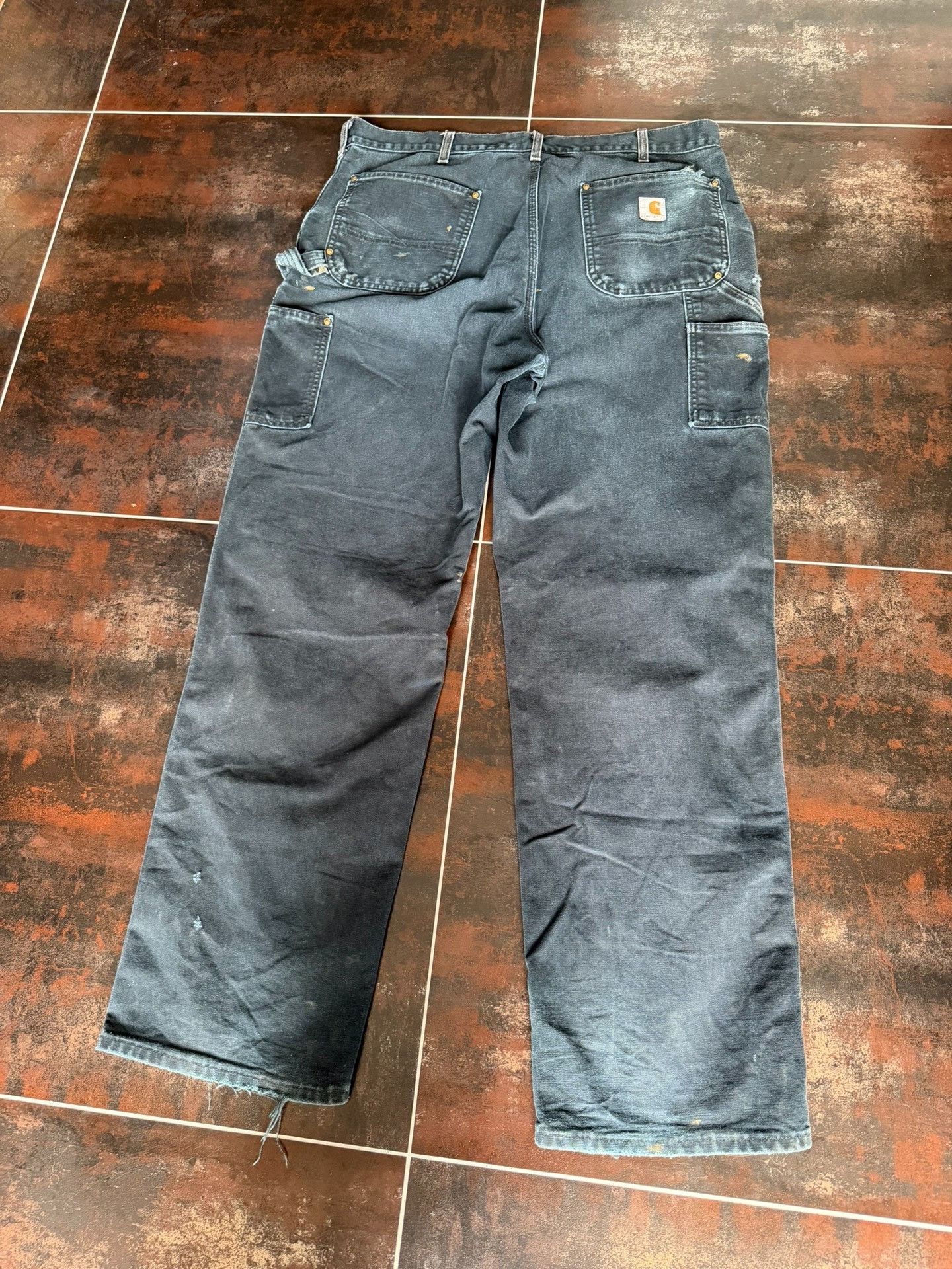 Vintage Vintage Carhartt B01 Black Cargo Pants Size US 30 / EU 46 - 5 Thumbnail