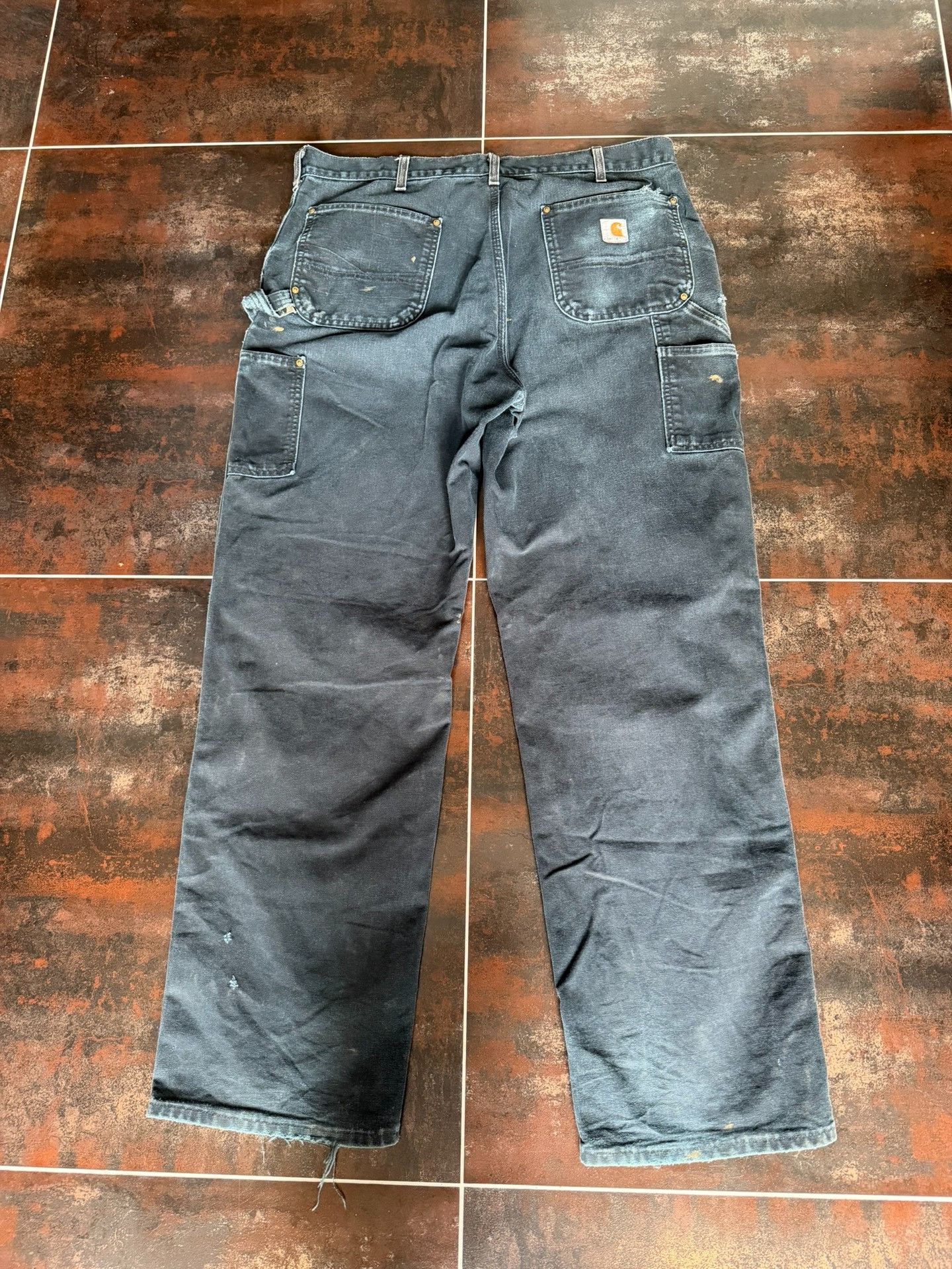 Vintage Vintage Carhartt B01 Black Cargo Pants Size US 30 / EU 46 - 4 Thumbnail