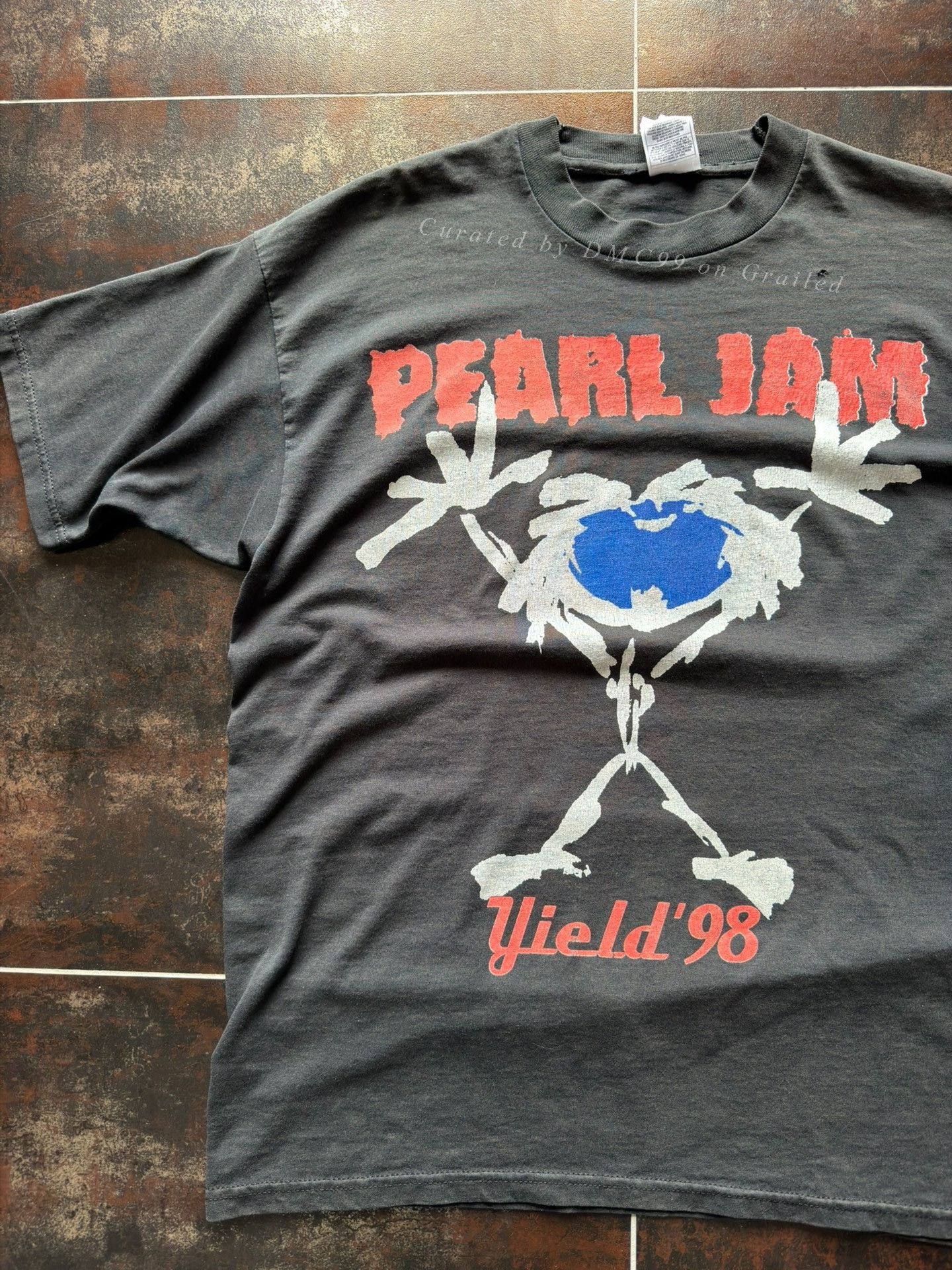 Vintage Vintage Pearl Jam 90s Tee Size US M / EU 48-50 / 2 - 3 Thumbnail