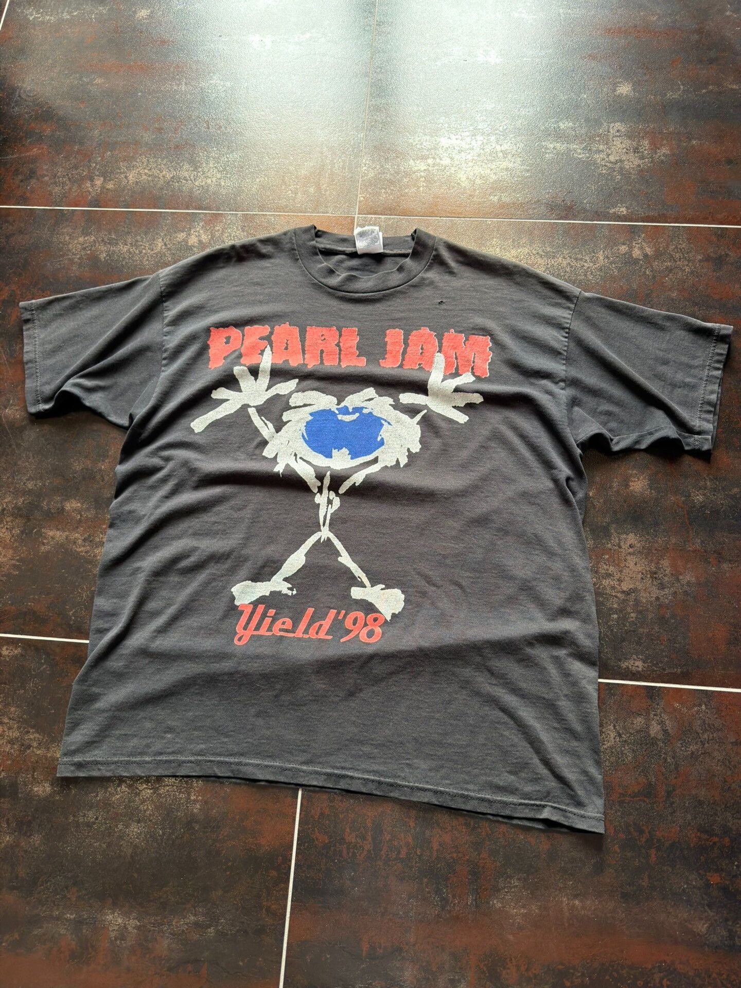Vintage Vintage Pearl Jam 90s Tee Size US M / EU 48-50 / 2 - 2 Thumbnail