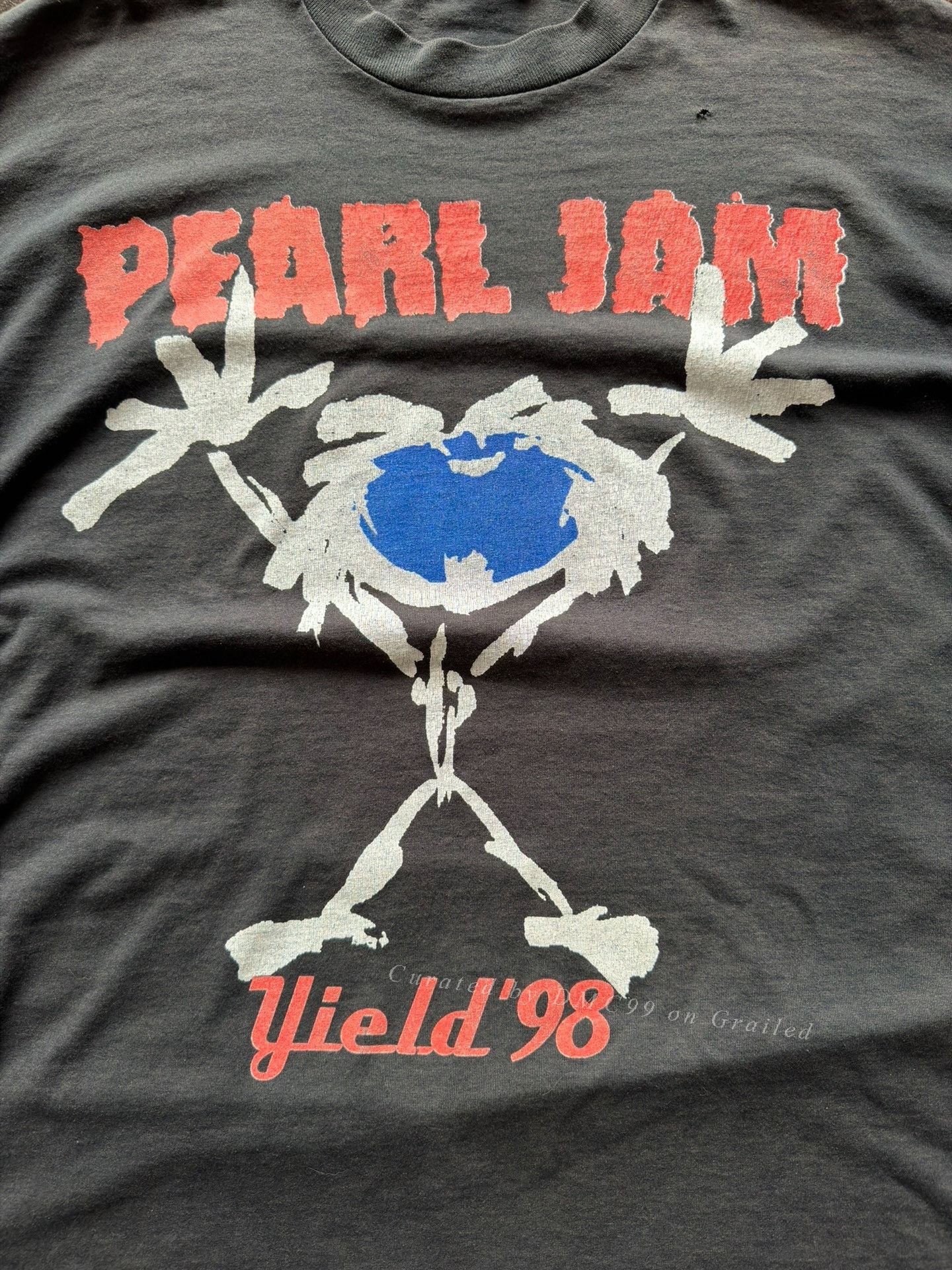 Vintage Vintage Pearl Jam 90s Tee Size US M / EU 48-50 / 2 - 4 Thumbnail