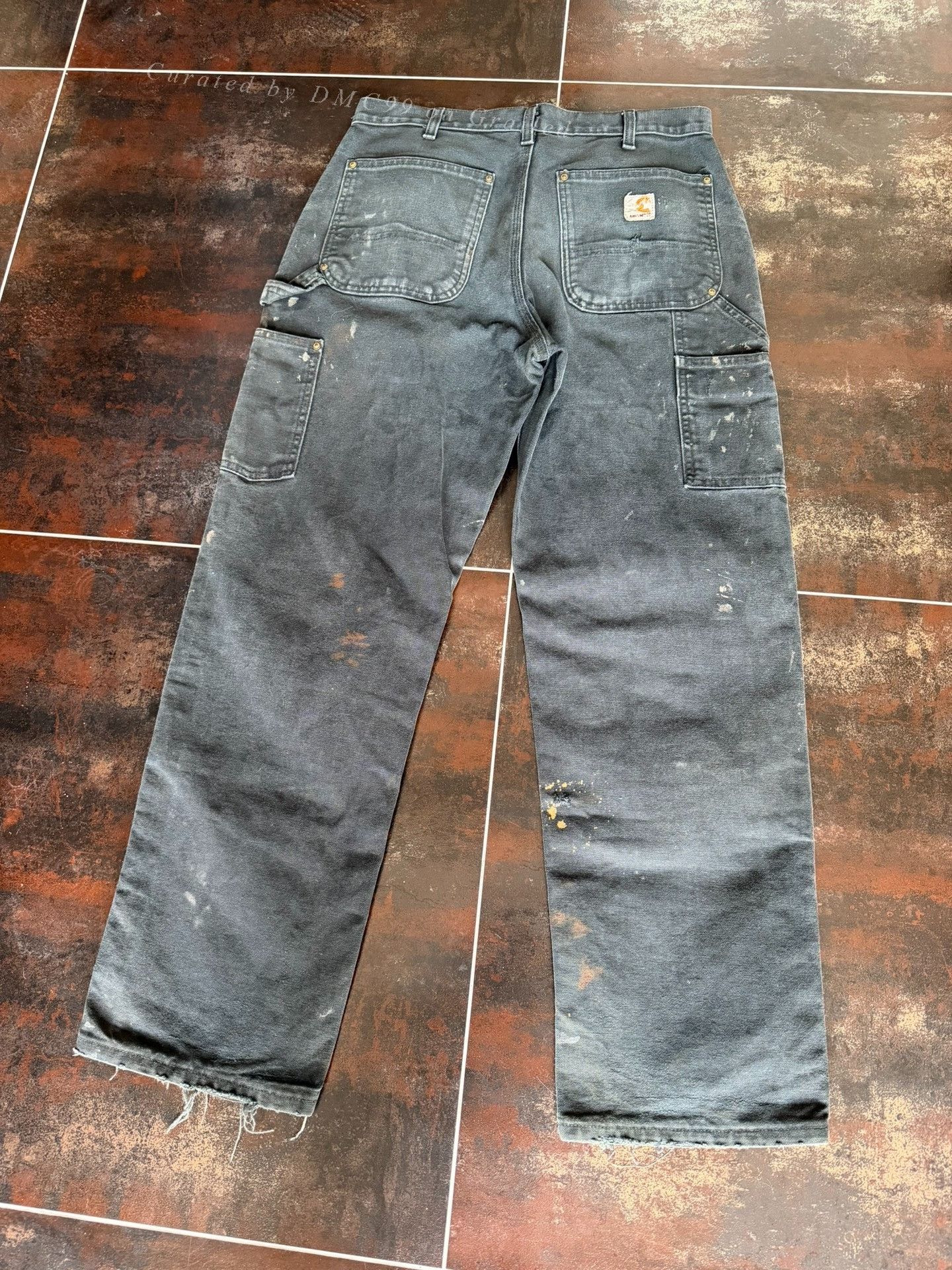 Vintage Vintage Carhartt B01 Black Cargo Pants Size US 30 / EU 46 - 5 Thumbnail