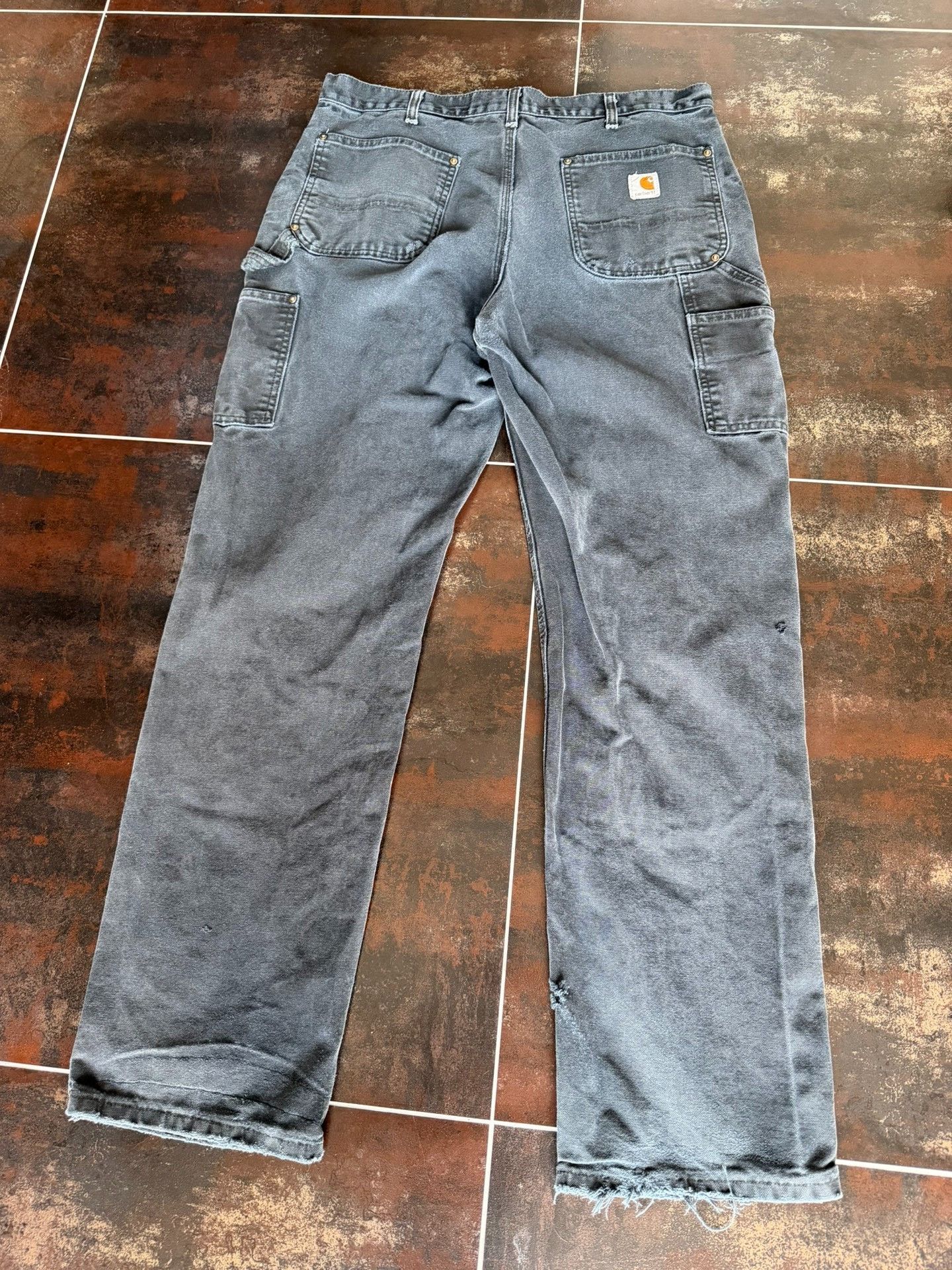 Vintage Vintage Carhartt B01 Black Cargo Pants Size US 26 / EU 42 - 5 Thumbnail