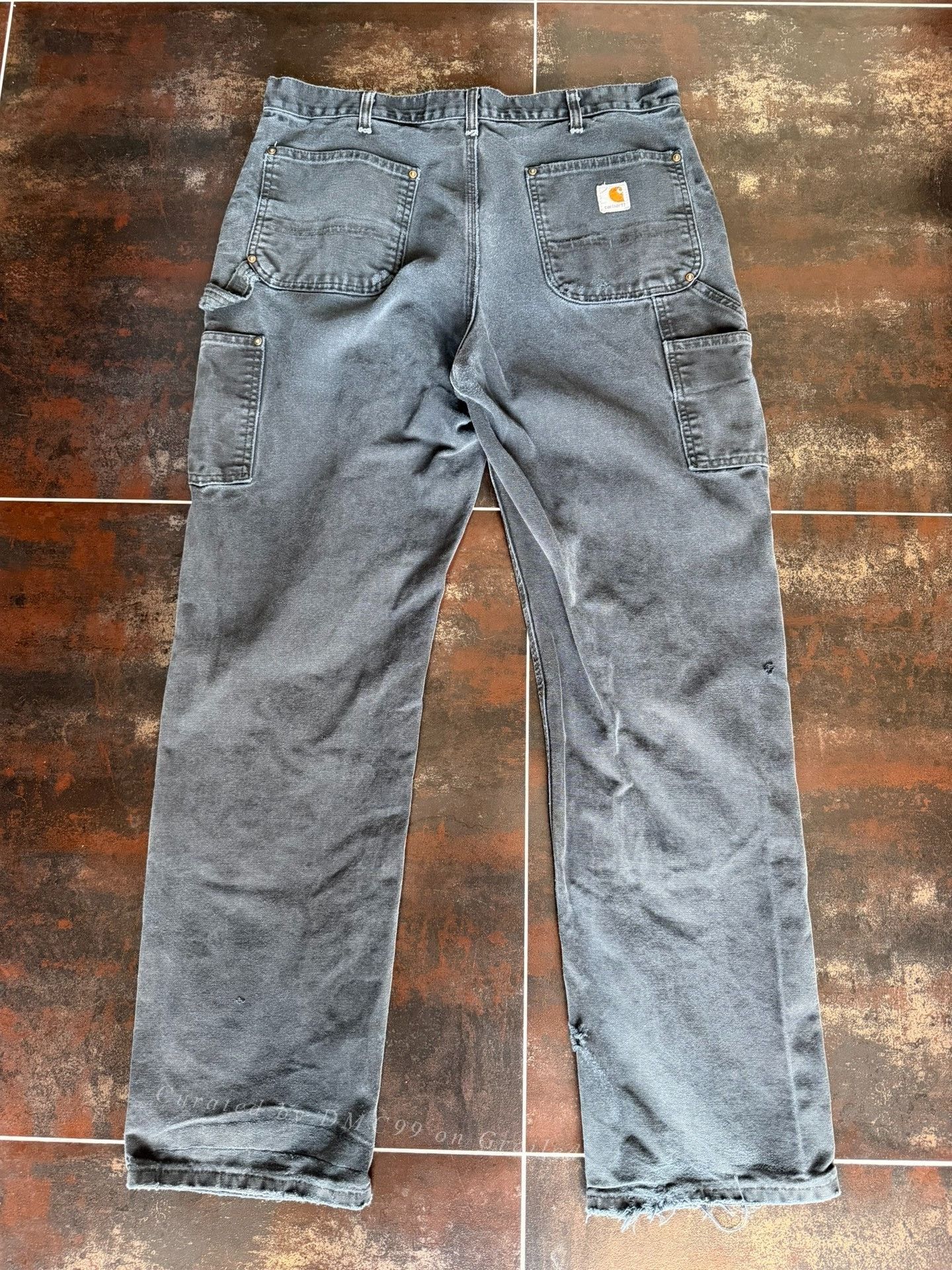 Vintage Vintage Carhartt B01 Black Cargo Pants Size US 26 / EU 42 - 4 Thumbnail