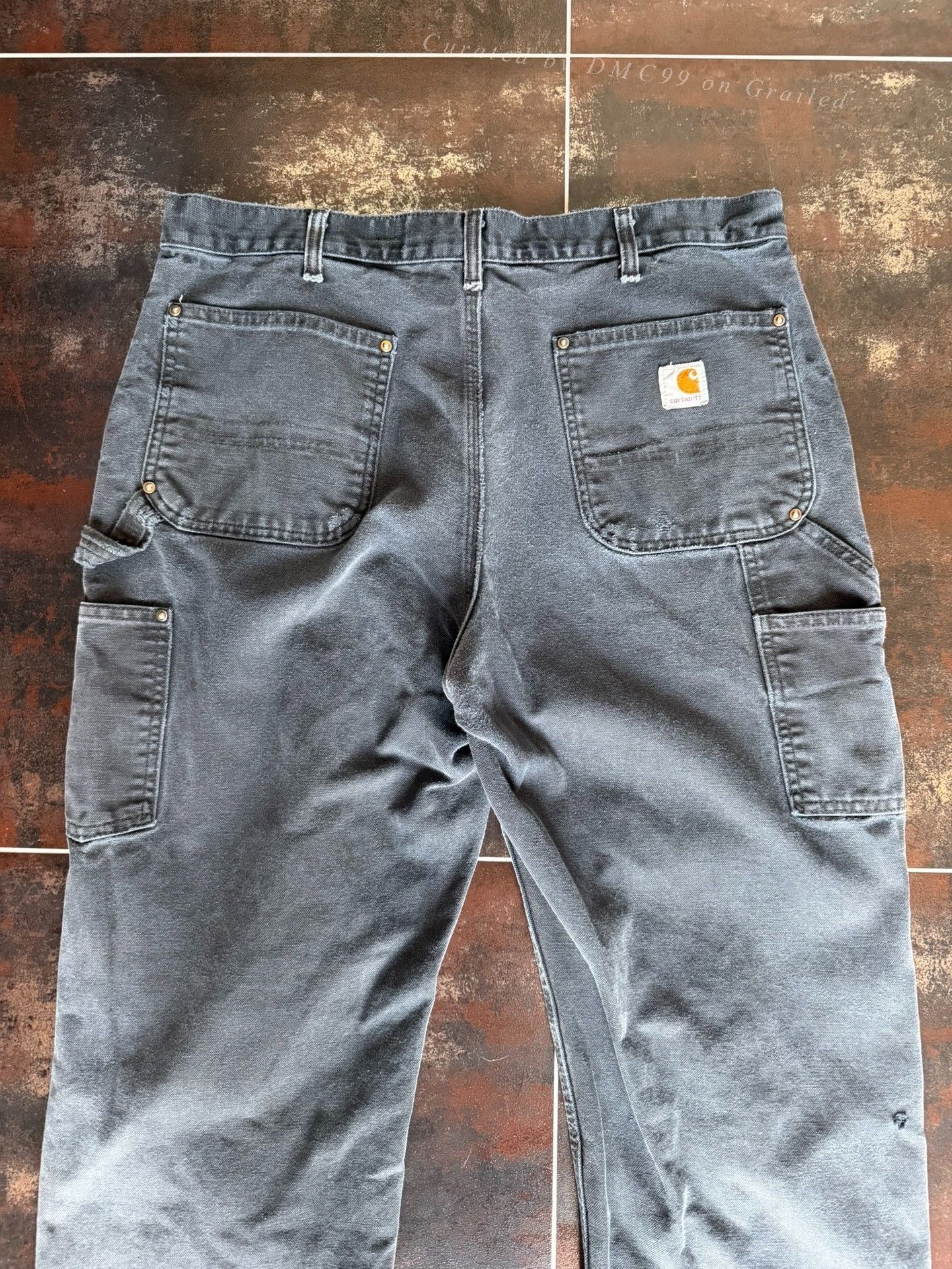 Vintage Vintage Carhartt B01 Black Cargo Pants Size US 26 / EU 42 - 6 Thumbnail