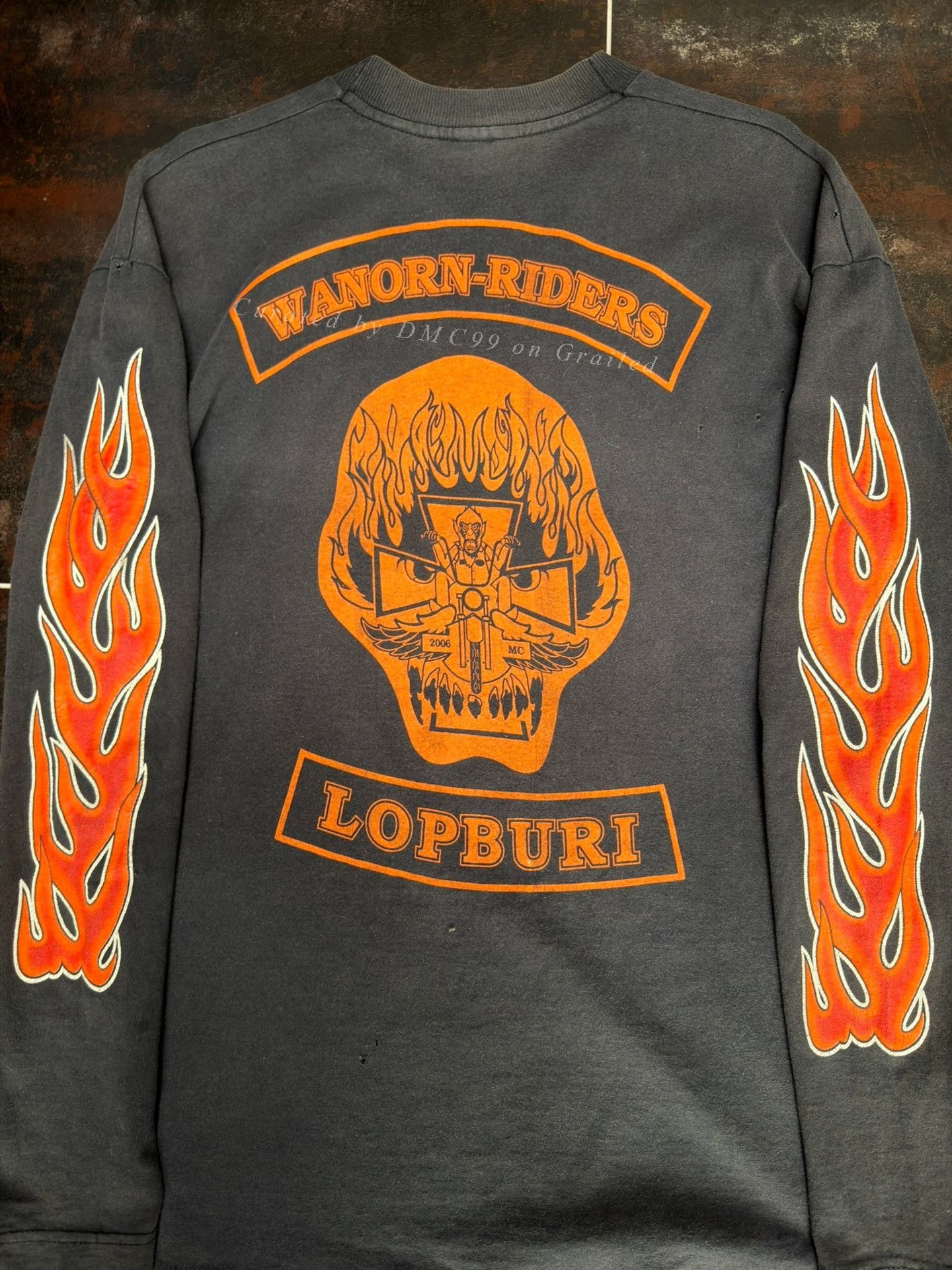 Vintage Vintage Harley Davidson Flame Long-Sleeve Size US M / EU 48-50 / 2 - 6 Thumbnail