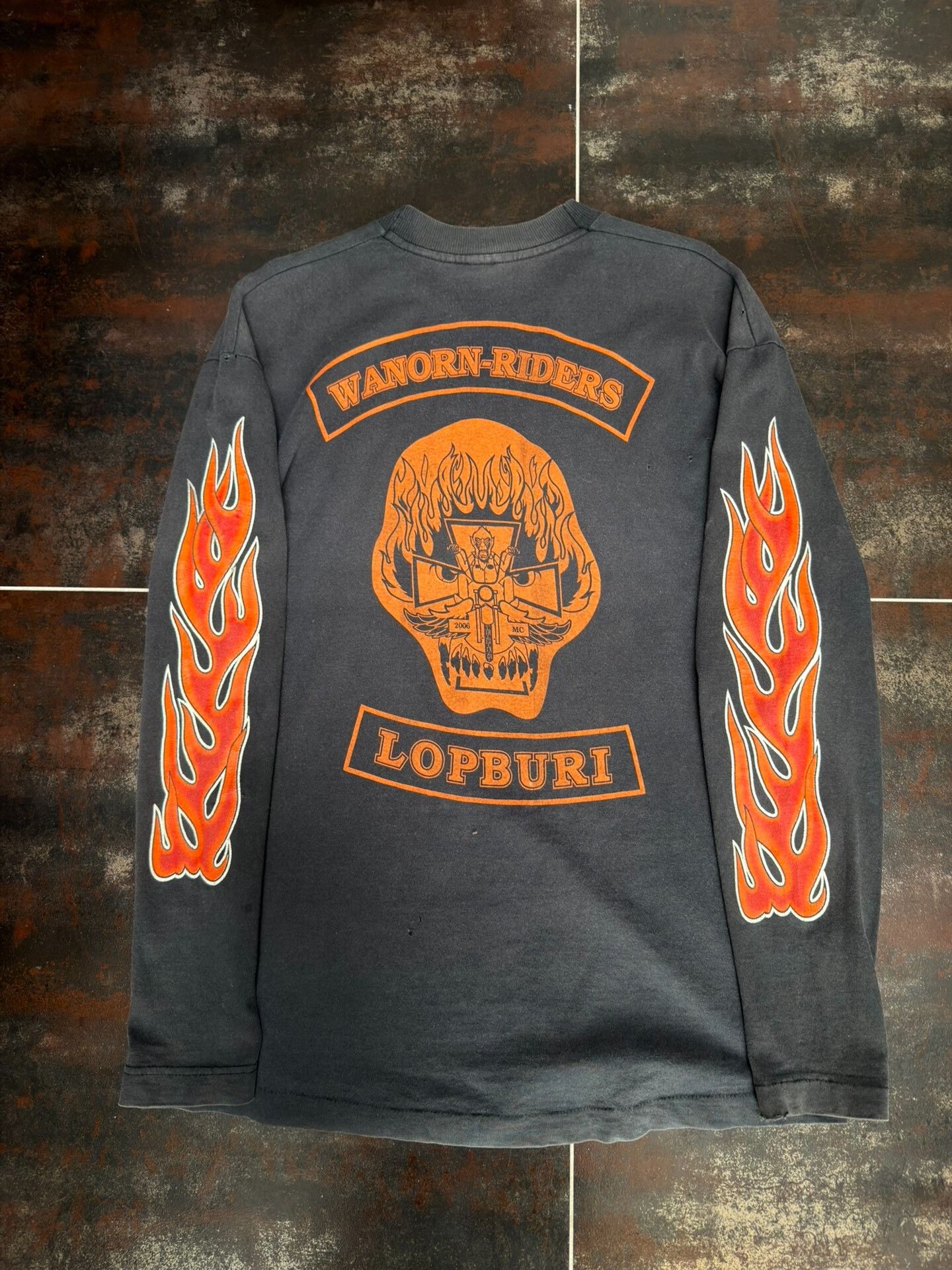Vintage Vintage Harley Davidson Flame Long-Sleeve Size US M / EU 48-50 / 2 - 4 Thumbnail