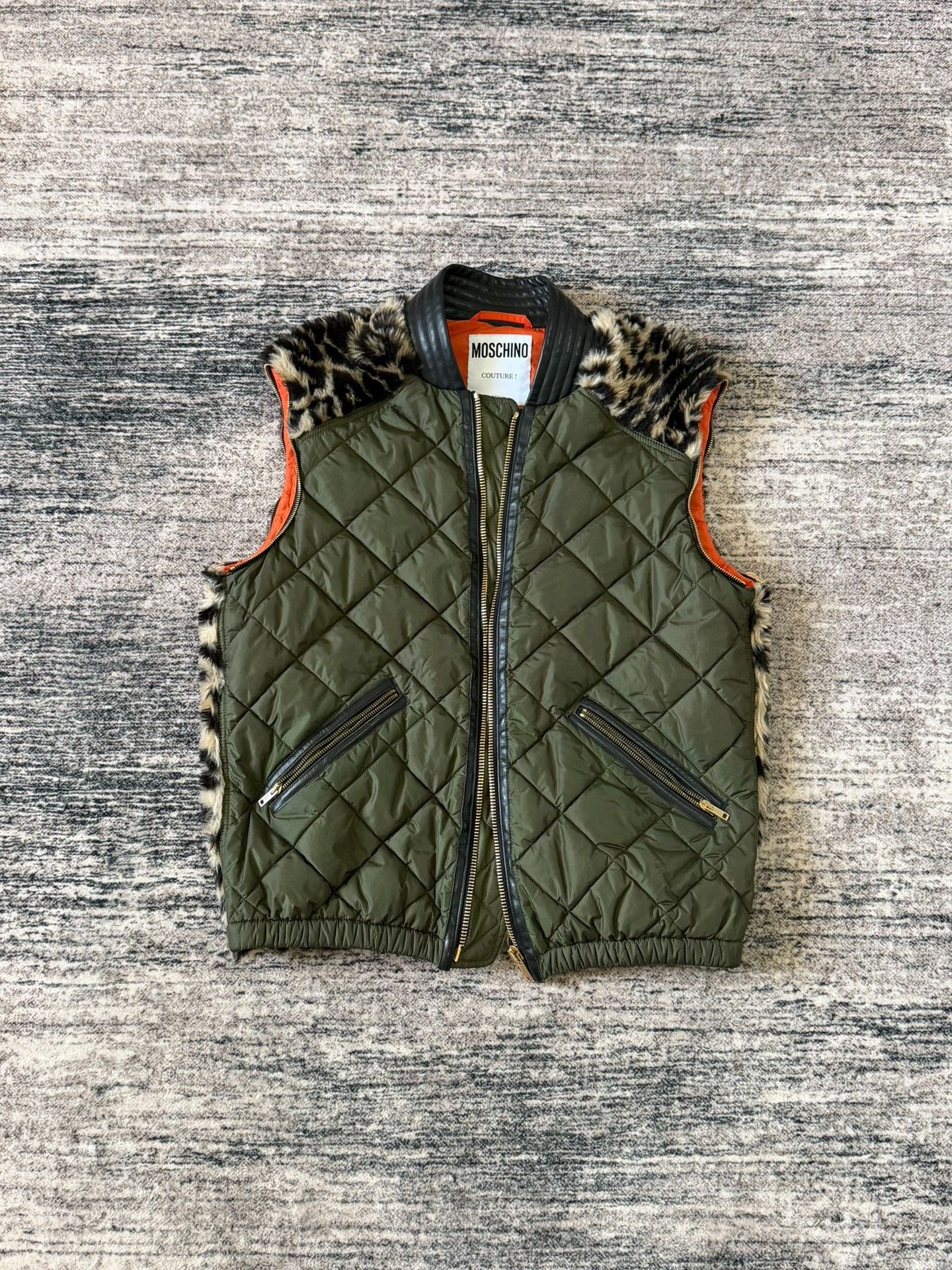 Jeremy Scott Moschino Jeremy Scott Leopard Puffer Size M / US 6-8 / IT 42-44 - 4 Thumbnail