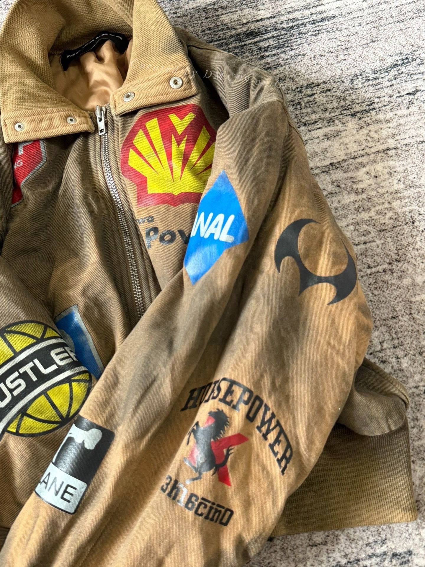 Mowalola Mowalola 24ss Gas Station Bomber Size US XL / EU 56 / 4 - 3 Thumbnail