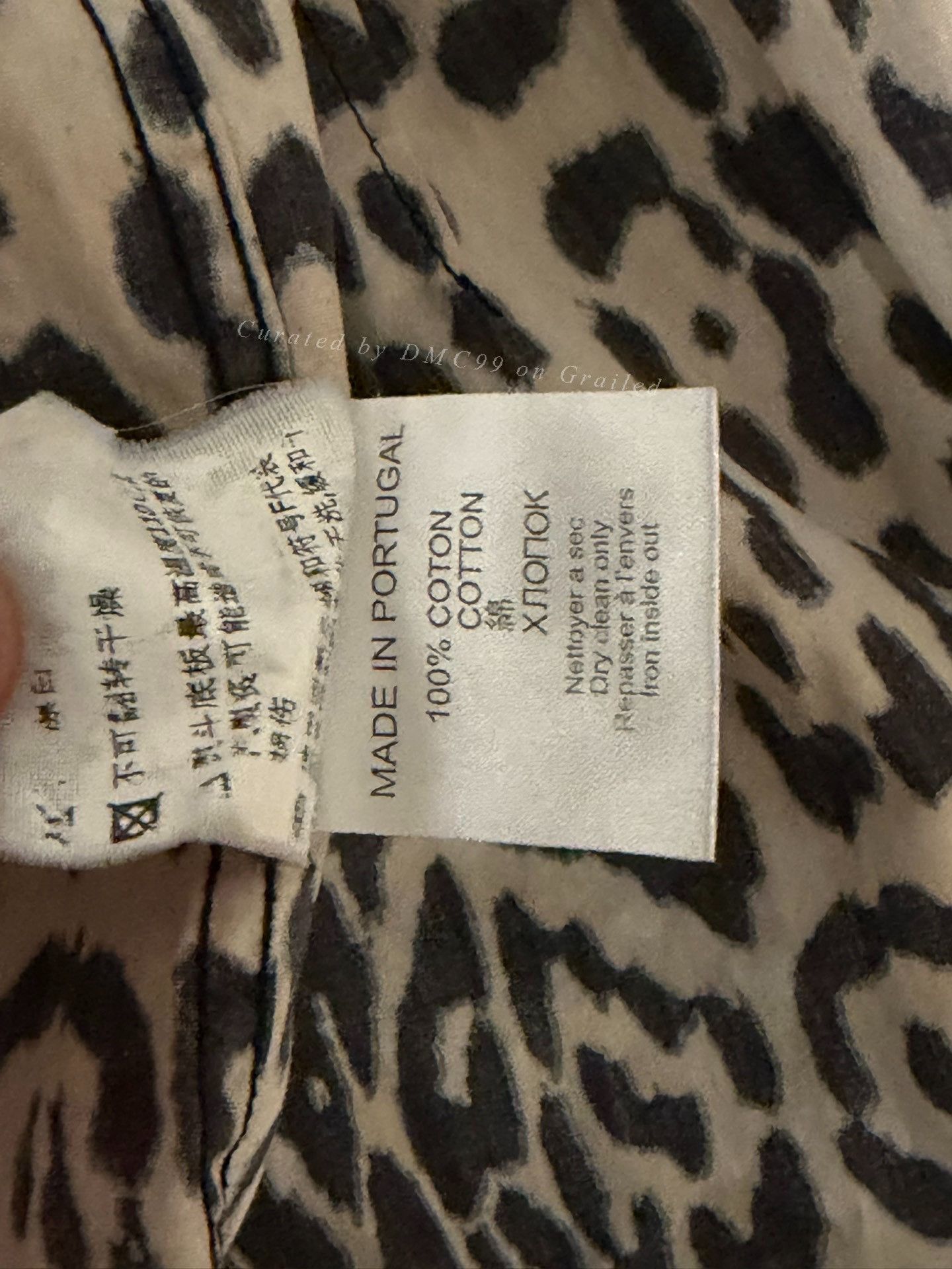 Riccardo Tisci Givenchy Riccardo Tisci Leopard Shirt Size US XXS / EU 40 - 4 Thumbnail