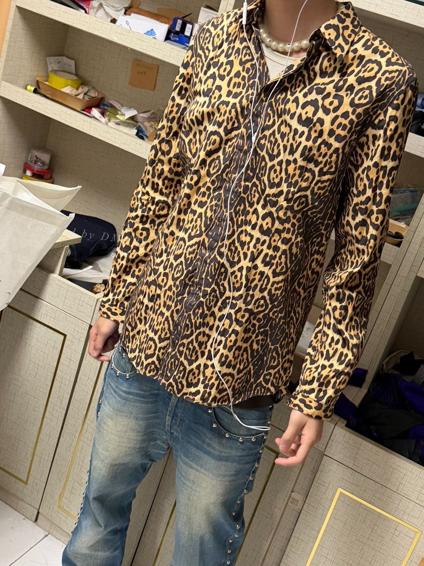 Riccardo Tisci Givenchy Riccardo Tisci Leopard Shirt Size US XXS / EU 40 - 6 Thumbnail