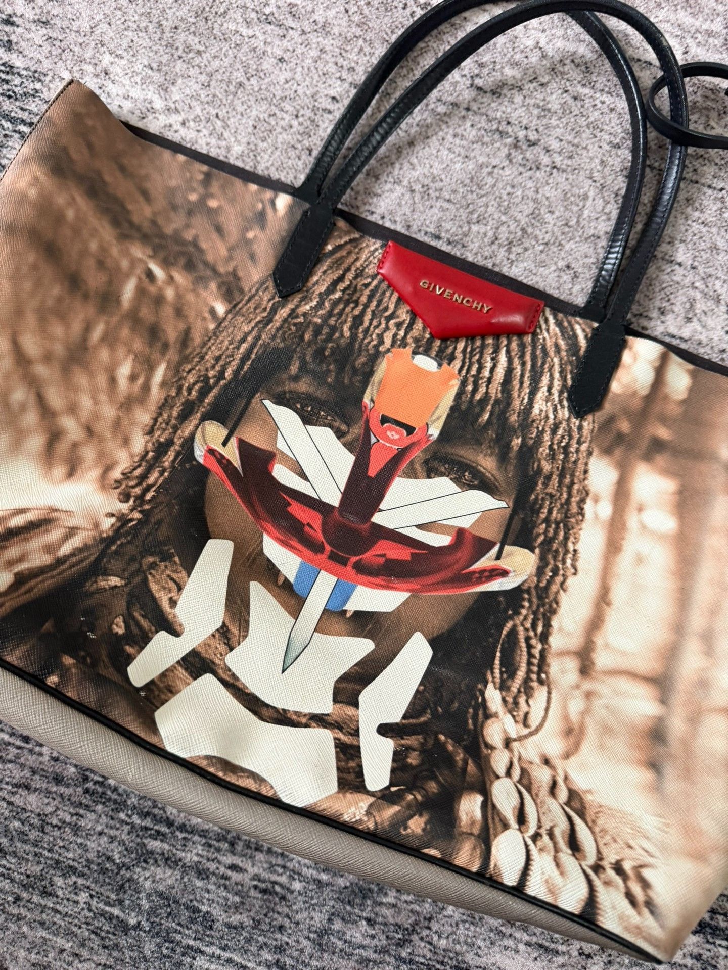 Riccardo Tisci Givenchy 14ss Native Americans Large Tote Size ONE SIZE - 3 Thumbnail