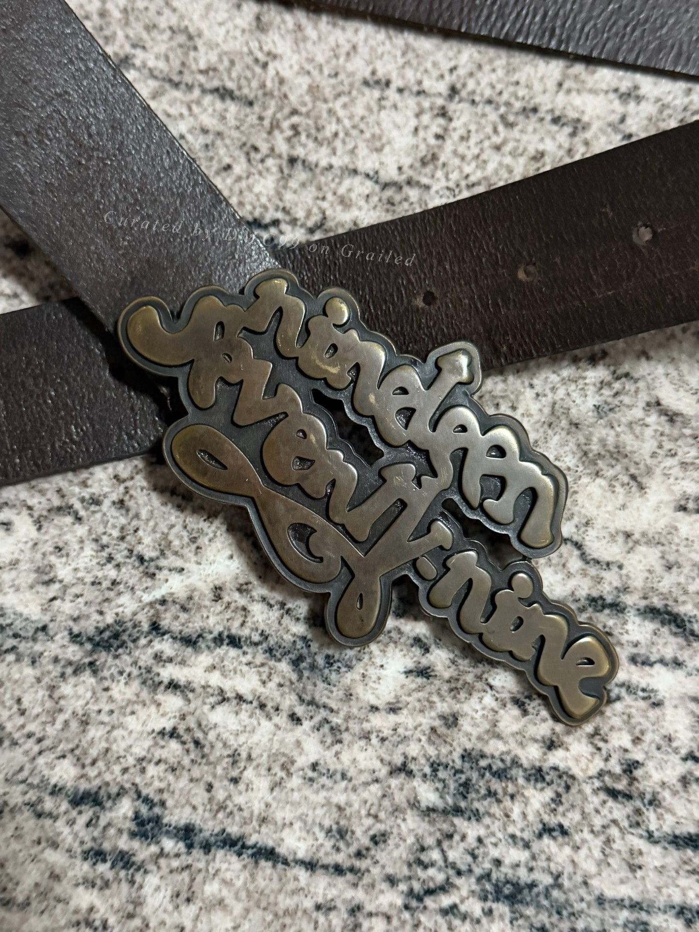 ERL ERL 22FW Nineteen Seventeen Nine Slogan Belt Size ONE SIZE - 2 Thumbnail
