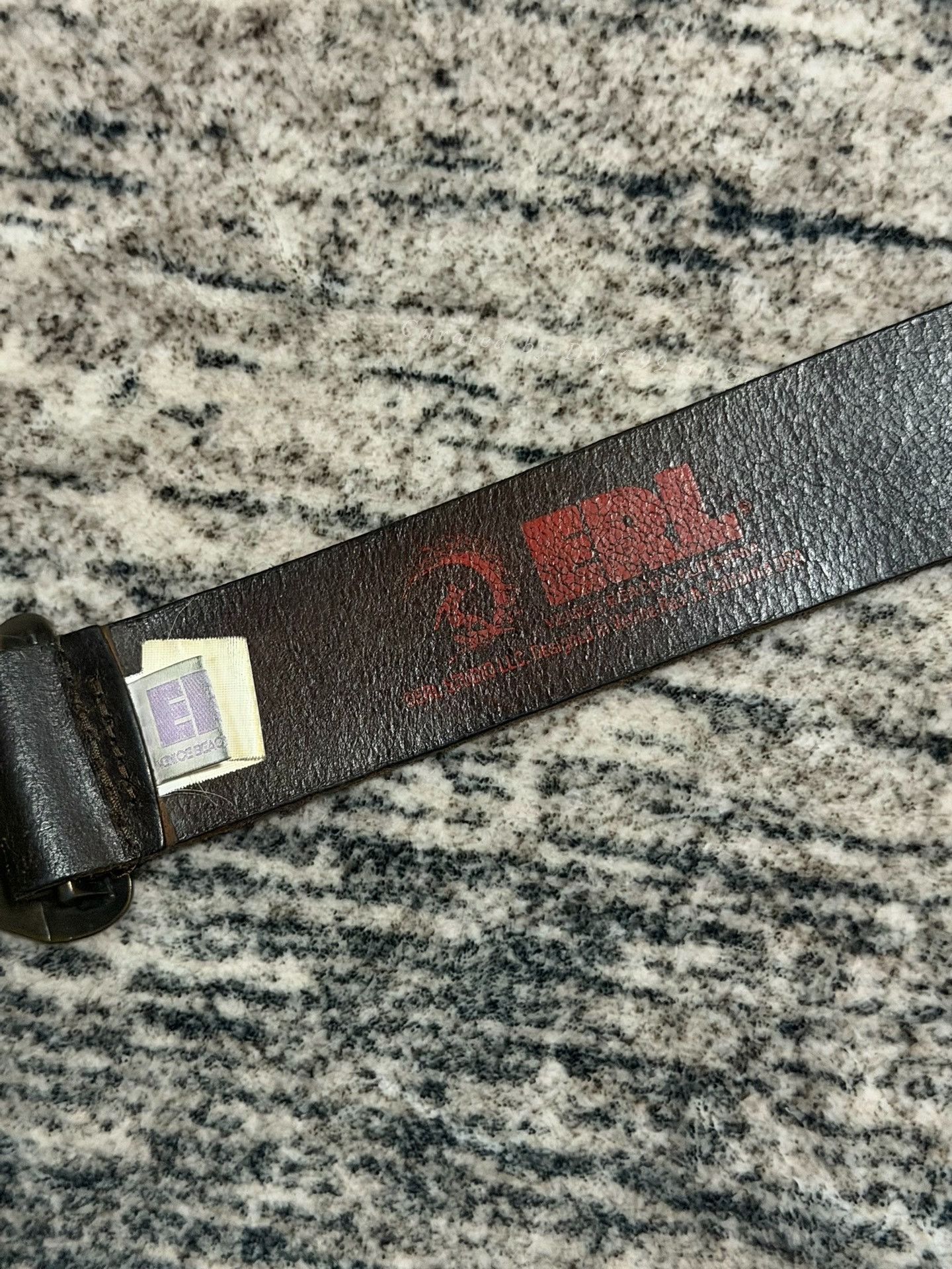 ERL ERL 22FW Nineteen Seventeen Nine Slogan Belt Size ONE SIZE - 4 Thumbnail