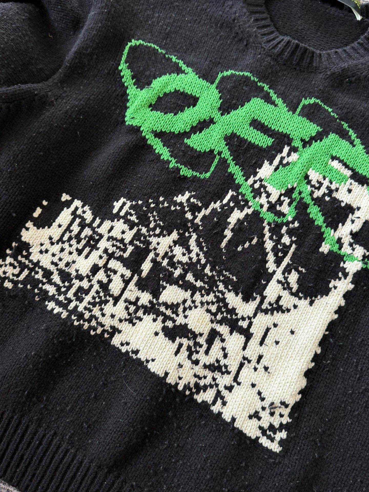 Off-White Off-White 17ss Printed Sweater Carti Size US M / EU 48-50 / 2 - 3 Thumbnail