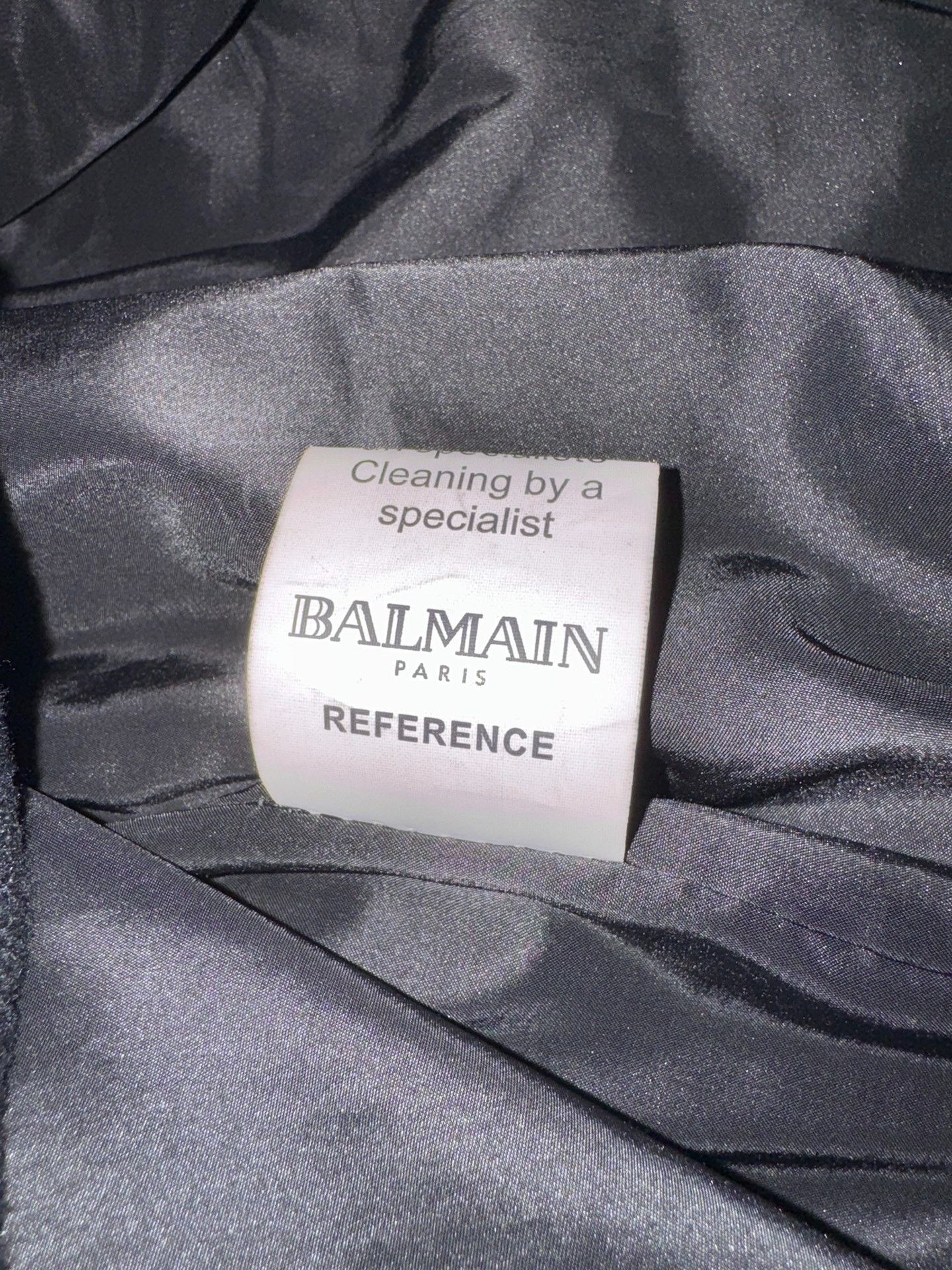 Balmain Balmain Homme 12AW Velvet Leather Jacket Size US M / EU 48-50 / 2 - 6 Thumbnail