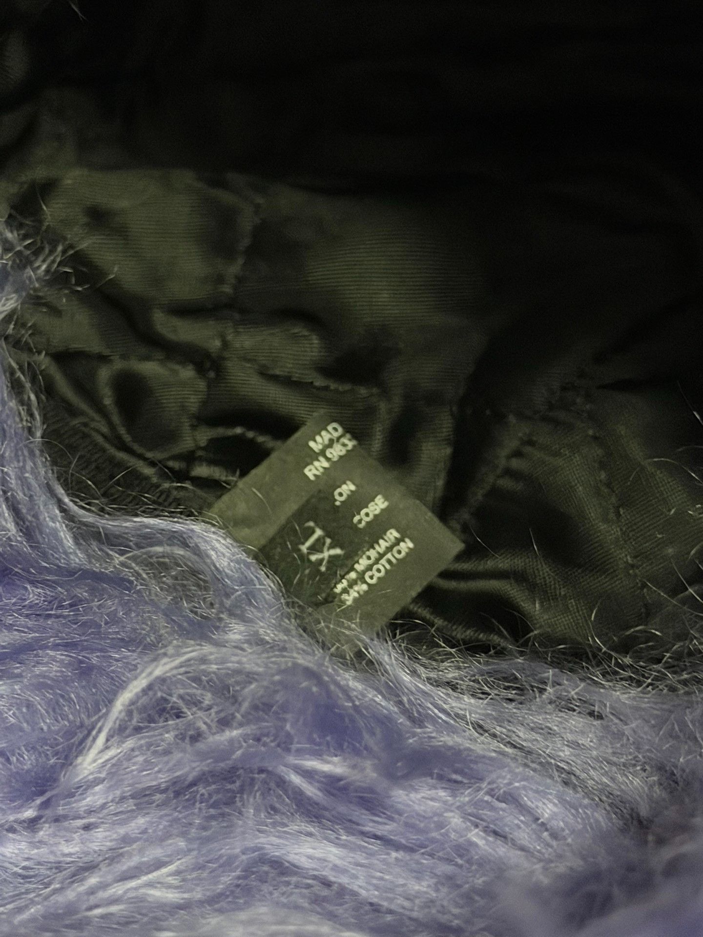 Prada Prada 19FW Purple Trapper Hat Size ONE SIZE - 3 Thumbnail