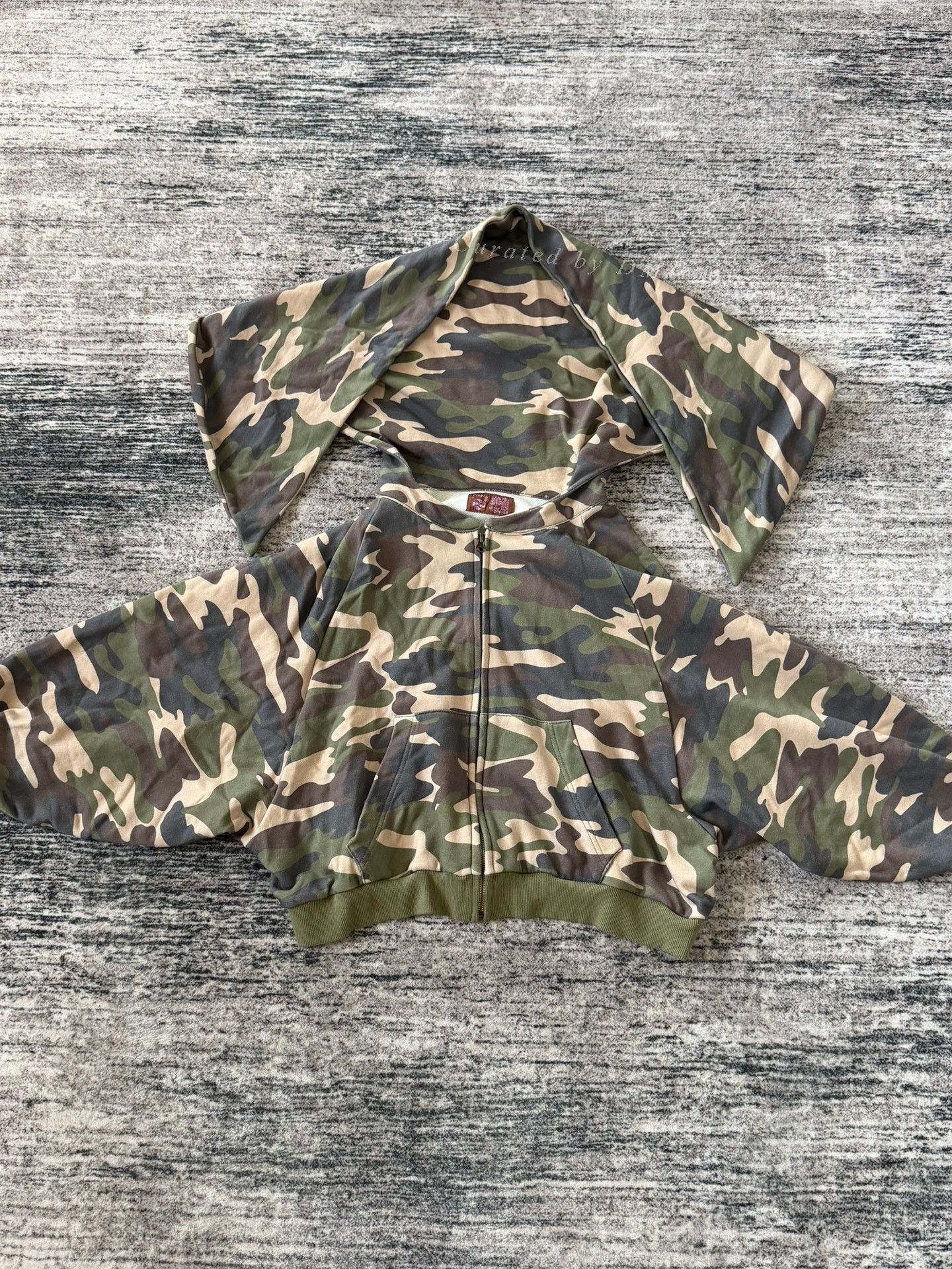 Praying Praying Camouflage Zip-Up Hoodie Size US S / EU 44-46 / 1 - 2 Thumbnail