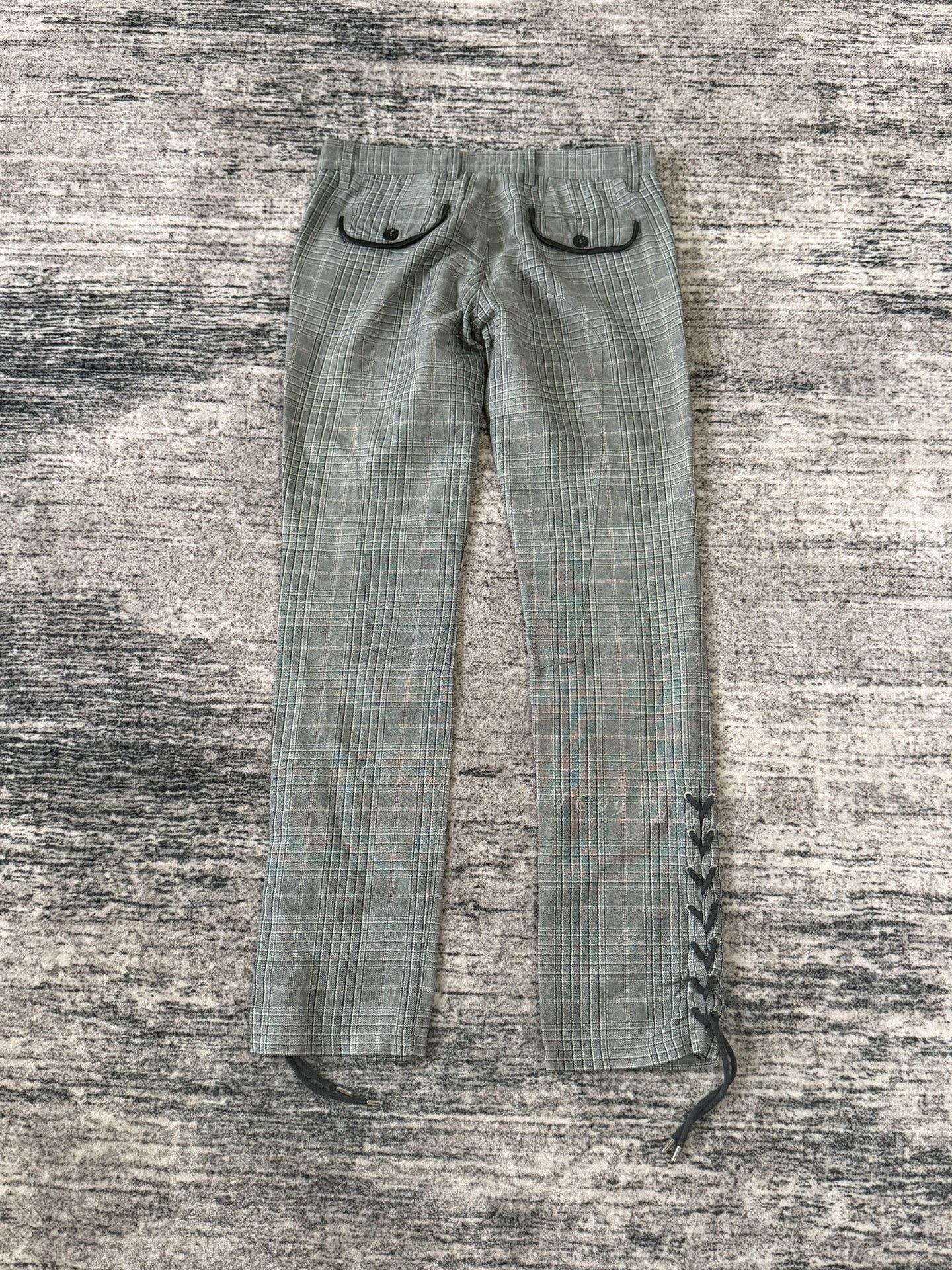 Tom Ford Gucci 00s Sample Laced Pants Size US 32 / EU 48 - 4 Thumbnail