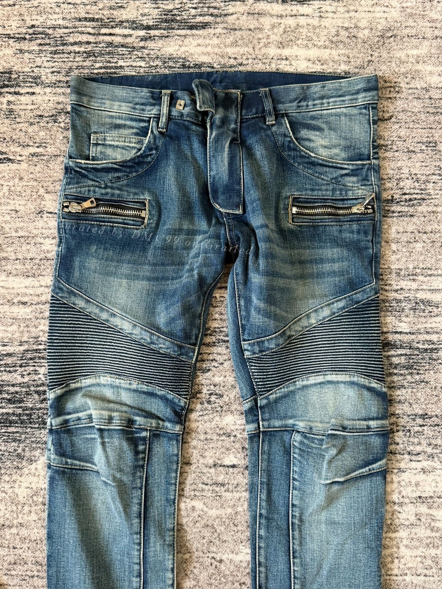 Balmain Balmain Biker Jeans Size US 30 / EU 46 - 2 Thumbnail
