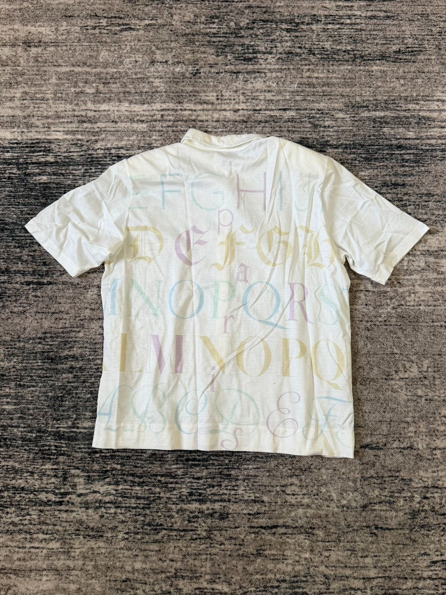Maison Margiela Hermes 1998 Old English Script Shirt Size US L / EU 52-54 / 3 - 3 Thumbnail