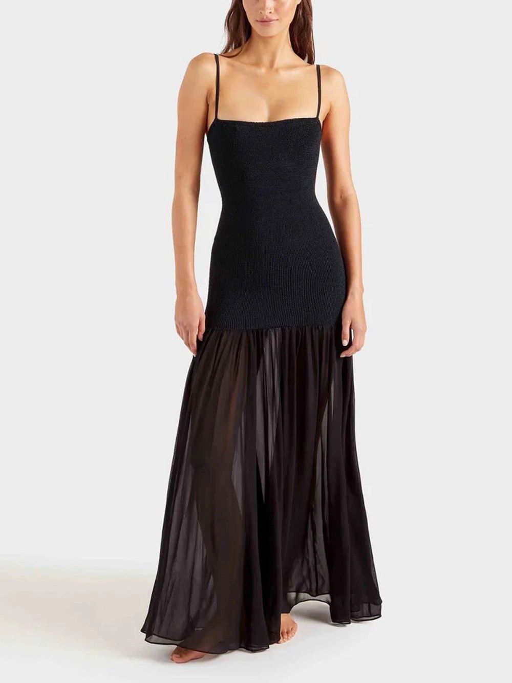 Hunza G `Hybrid` Dress Size M / US 6-8 / IT 42-44 - 2 Thumbnail