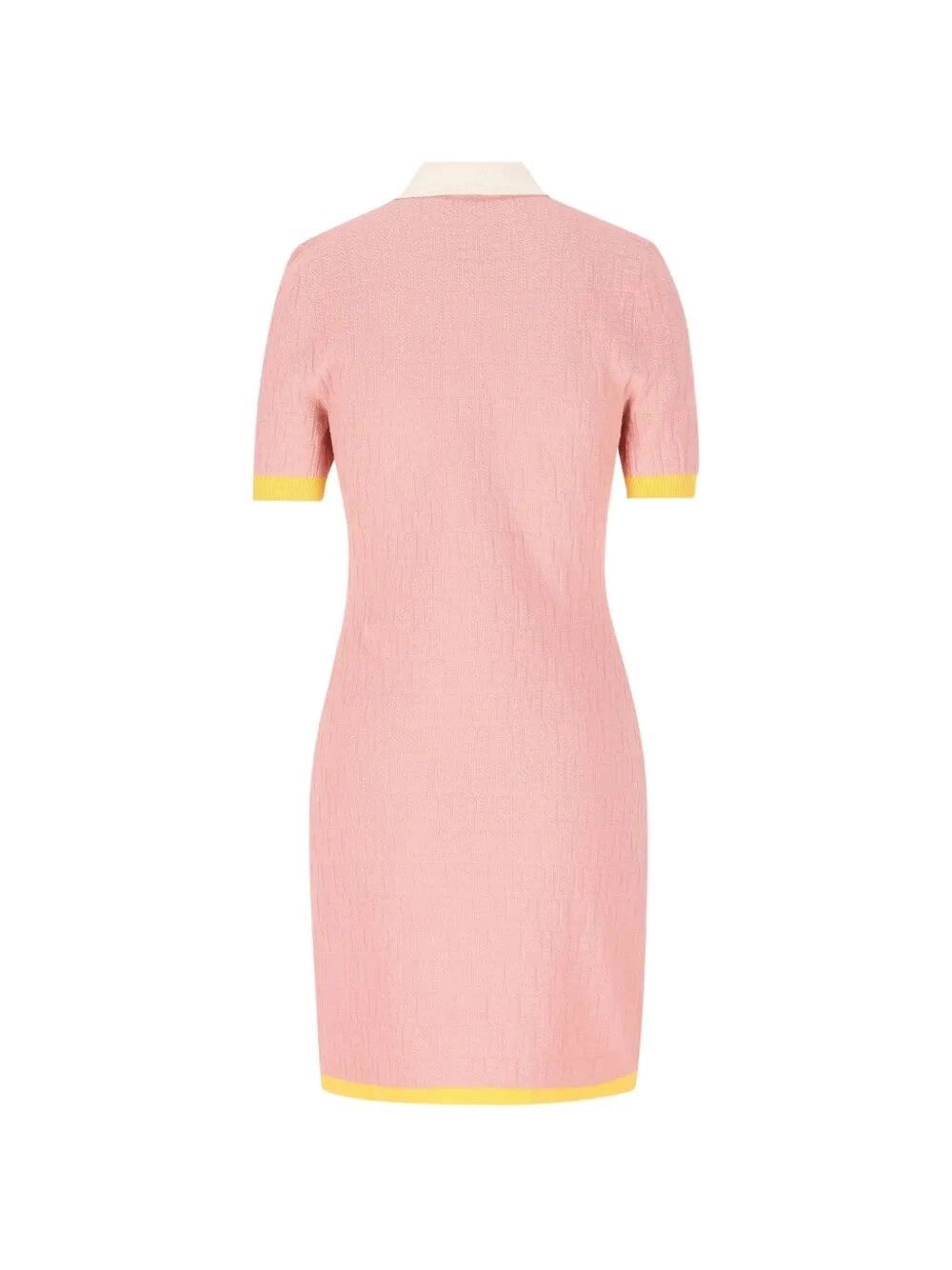 Fendi `Color Block FF` Dress Size M / US 6-8 / IT 42-44 - 2 Thumbnail