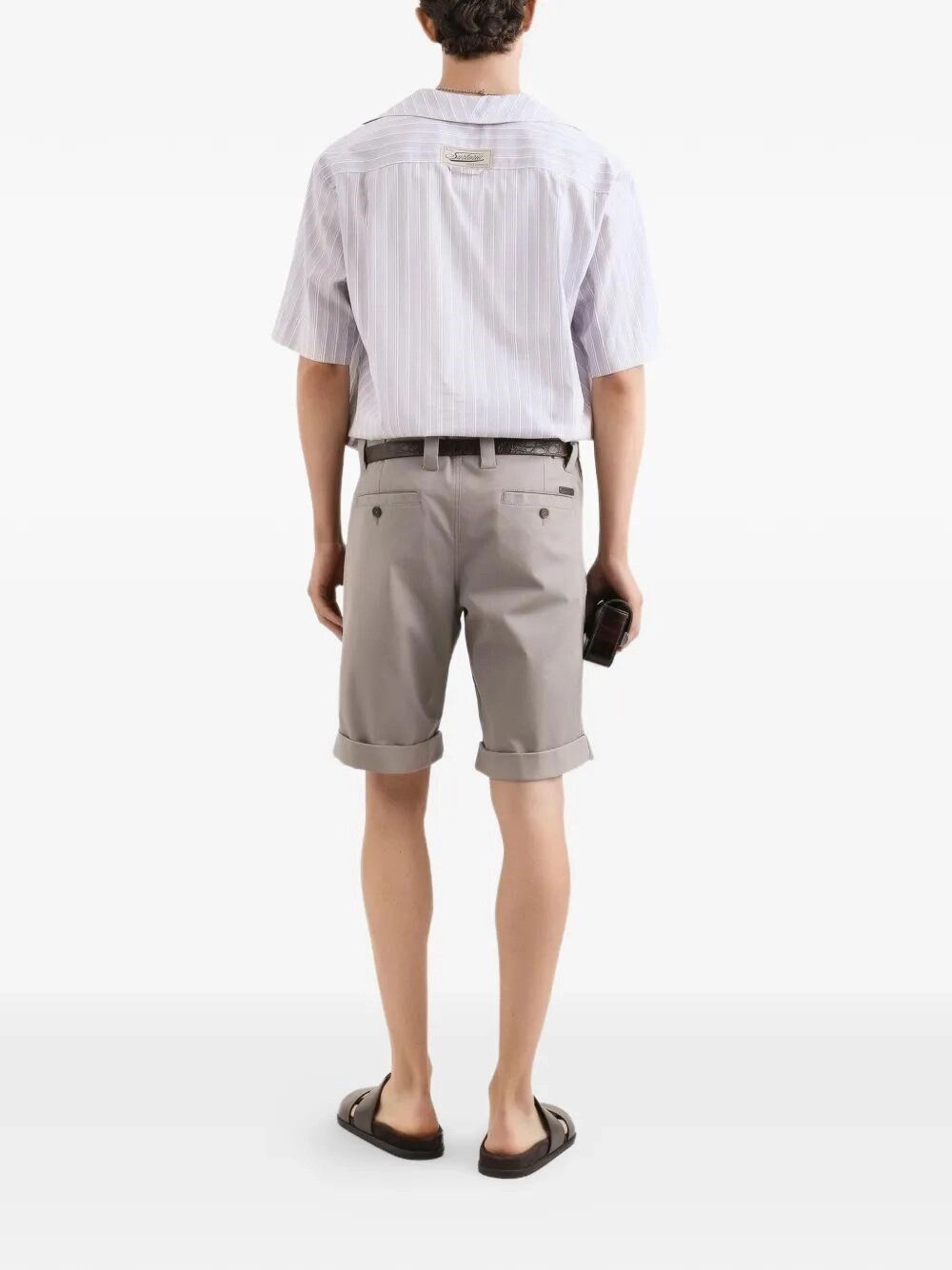 Dolce & Gabbana Three-button Short Sleeved Shirt Size US L / EU 52-54 / 3 - 3 Thumbnail