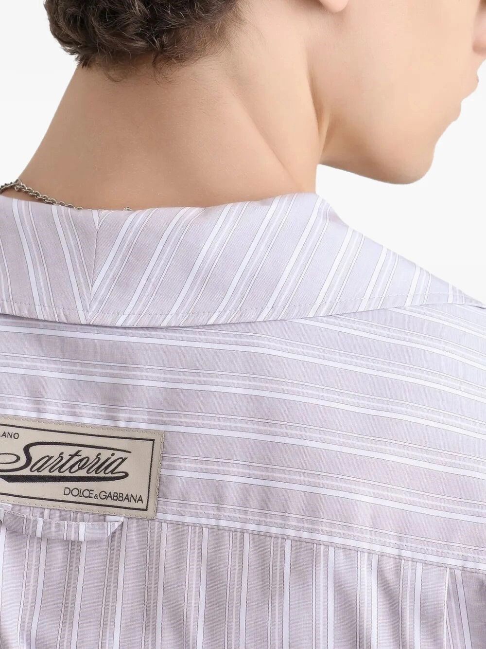 Dolce & Gabbana Three-button Short Sleeved Shirt Size US L / EU 52-54 / 3 - 5 Thumbnail