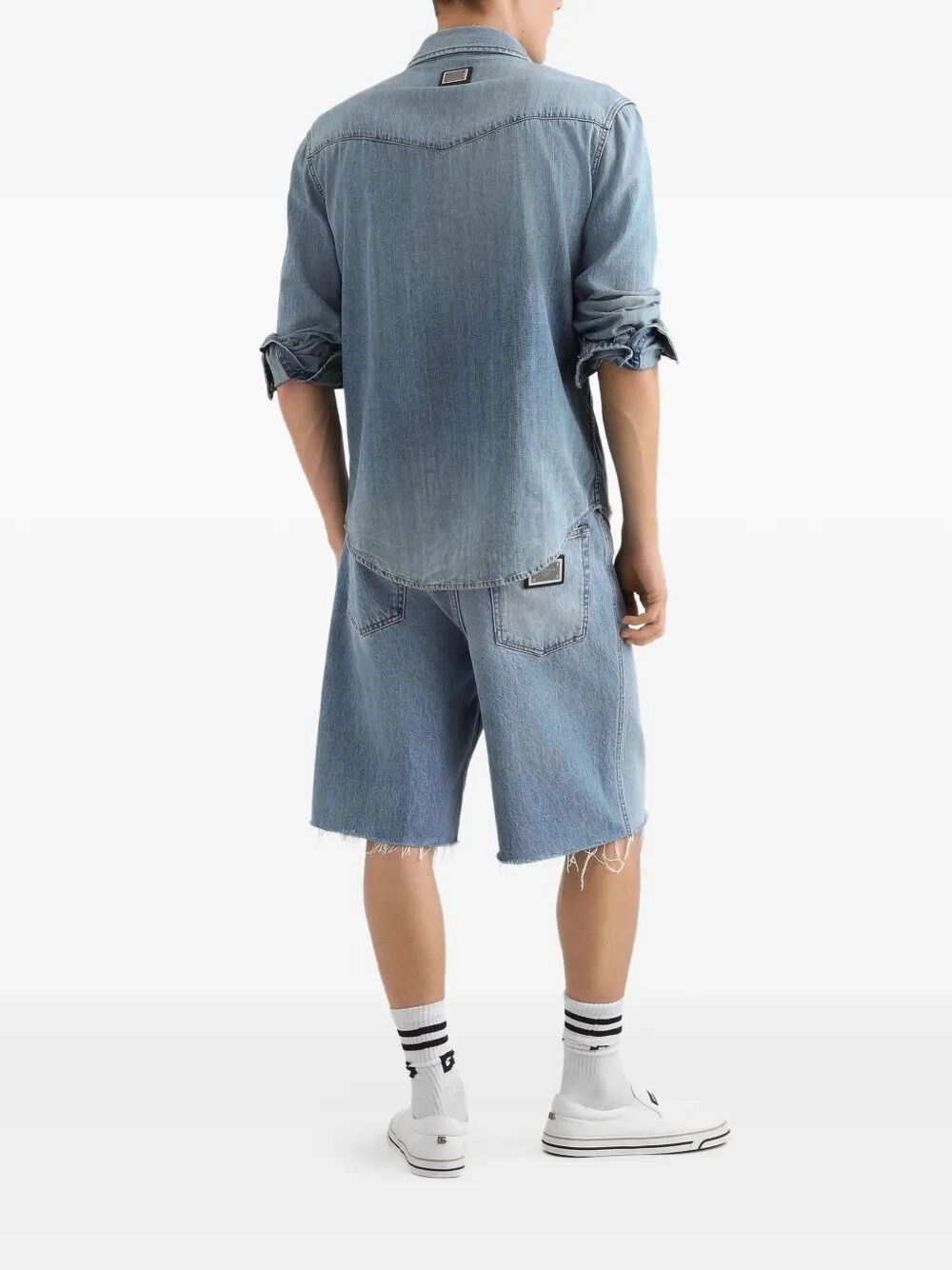 Dolce & Gabbana Denim Shirt Size US L / EU 52-54 / 3 - 5 Thumbnail