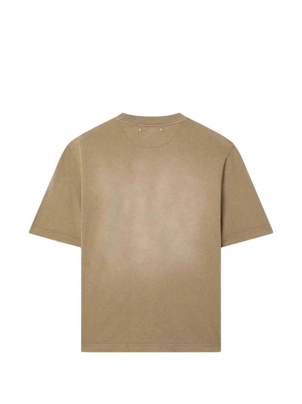 Golden Goose `Journey` T-Shirt With Embroidery Size US L / EU 52-54 / 3 - 2 Thumbnail