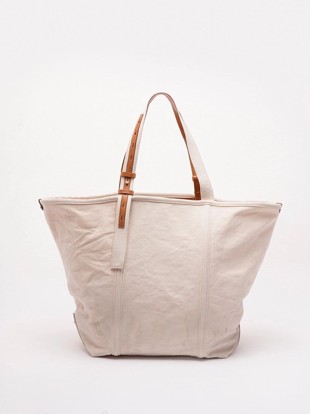 Golden Goose `24.7 EW` Canvas Shopping Bag Size ONE SIZE - 2 Thumbnail