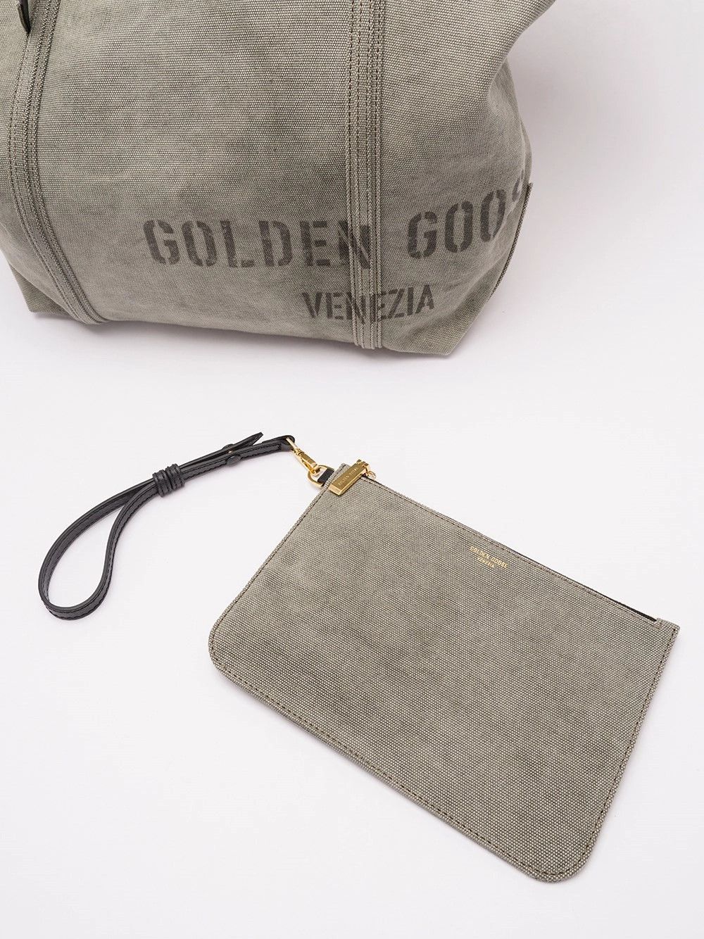 Golden Goose `24.7 EW` Canvas Shopping Bag With Print Size ONE SIZE - 4 Thumbnail