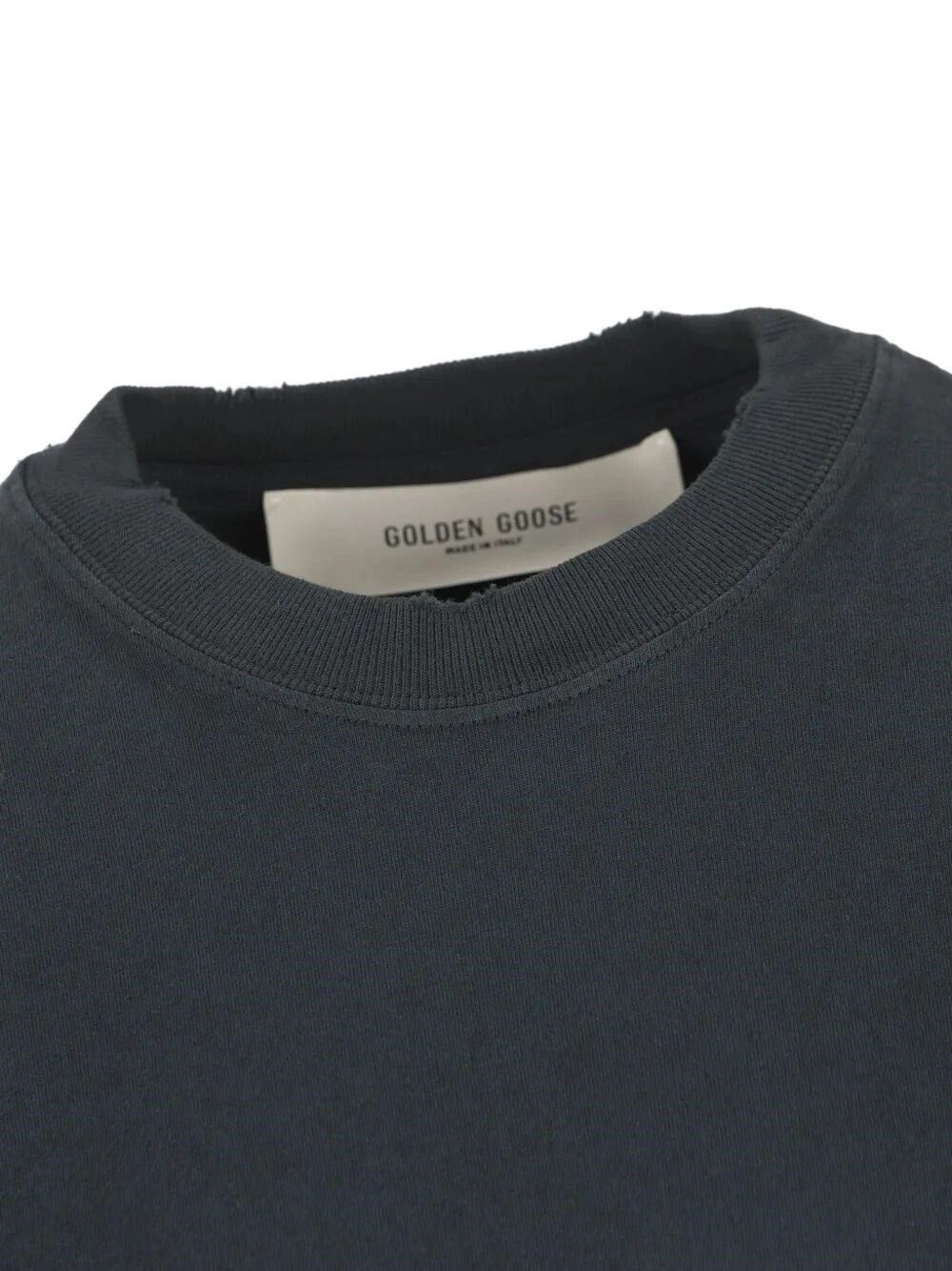 Golden Goose Boxy T-Shirt With Logo Patch Size L / US 10 / IT 46 - 4 Thumbnail