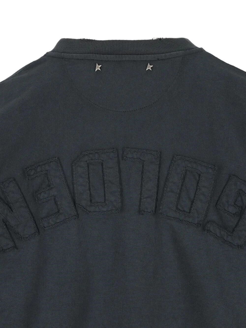 Golden Goose Boxy T-Shirt With Logo Patch Size L / US 10 / IT 46 - 3 Thumbnail