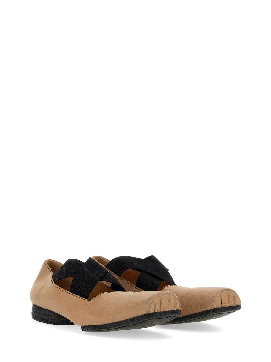 Uma Wang UMA WANG LEATHER BALLERINA - BEIGE (IT 40) Size US 10 / IT 40 - 2 Thumbnail